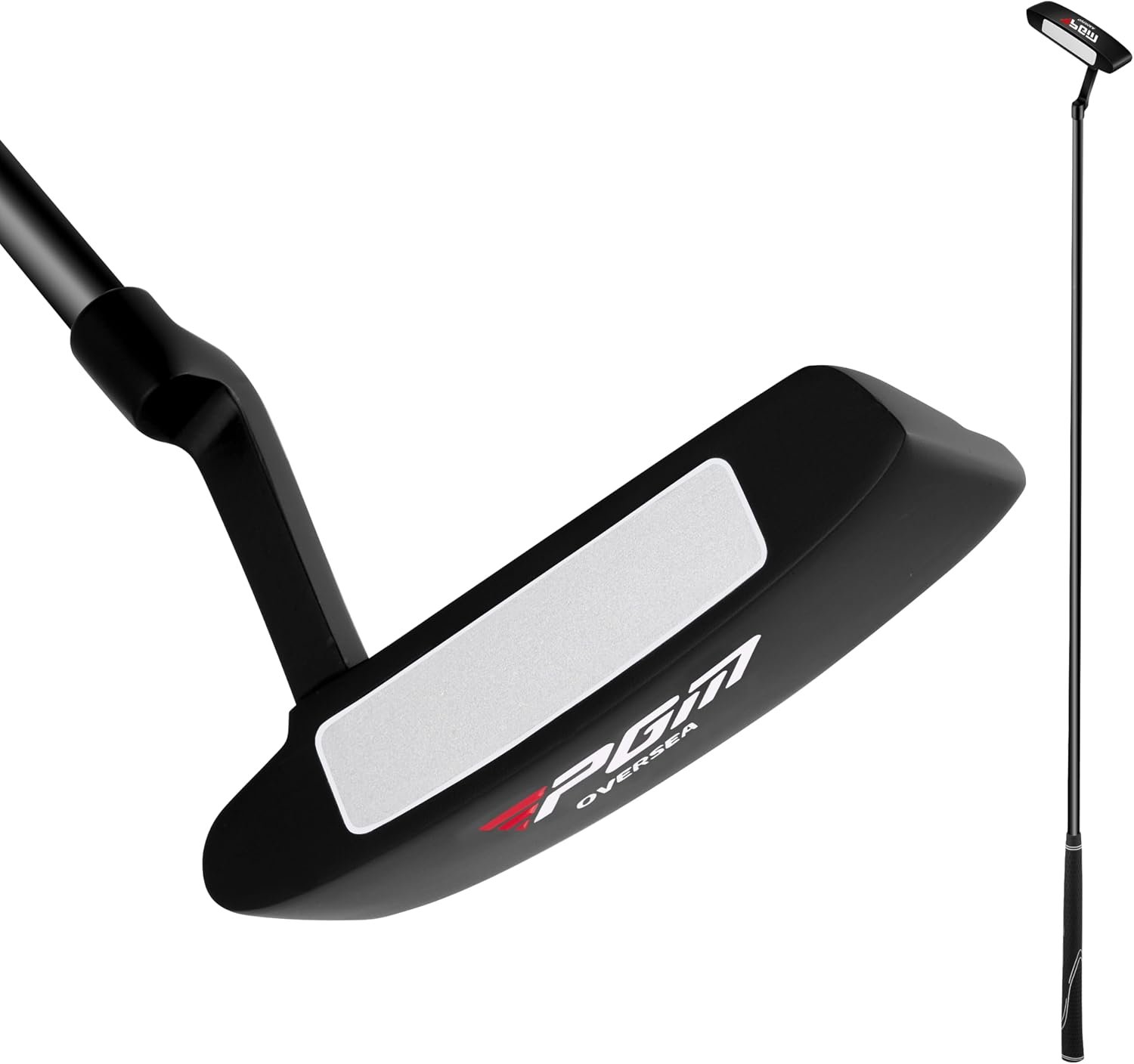 PGM Golf Putter for Men and Women, Right & Left Handed | Blade Golf Putter with Alignment Aid, High Stability, Straighter Putts [Length:33″-34″-35″]
