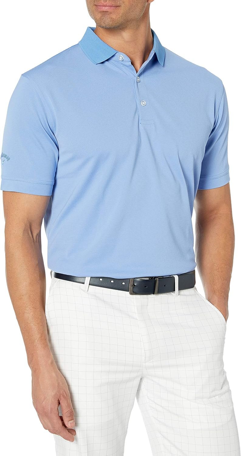 Callaway Men’s Short Sleeve Ottoman Performance Golf Polo
