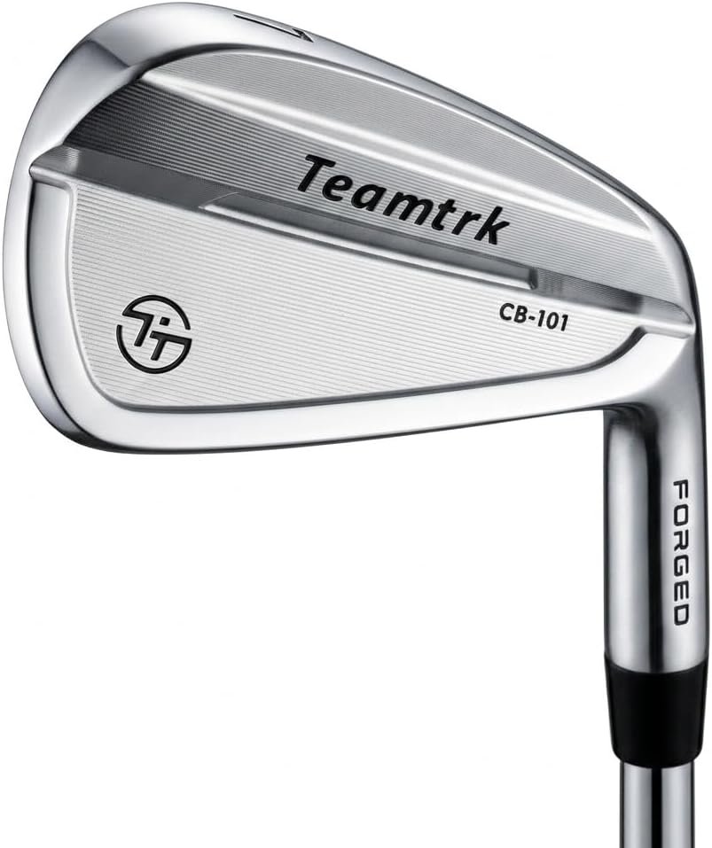 Teamtrk CB-101 Men’s Golf Iron Set Soft Iron Forged Material 4 5 6 7 8 9 P 7 Pieces per Set Golf Club Set