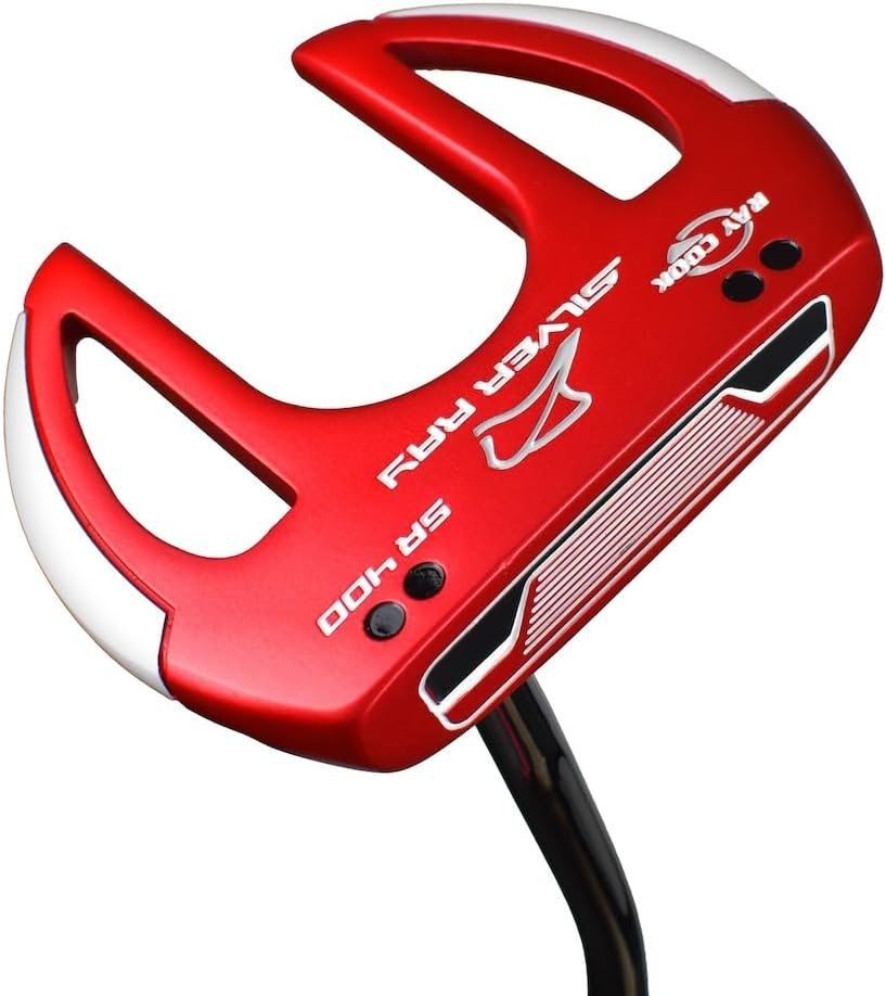 Ray Cook Golf Silver Ray SR400 Limited Edition 35″ Putter Red