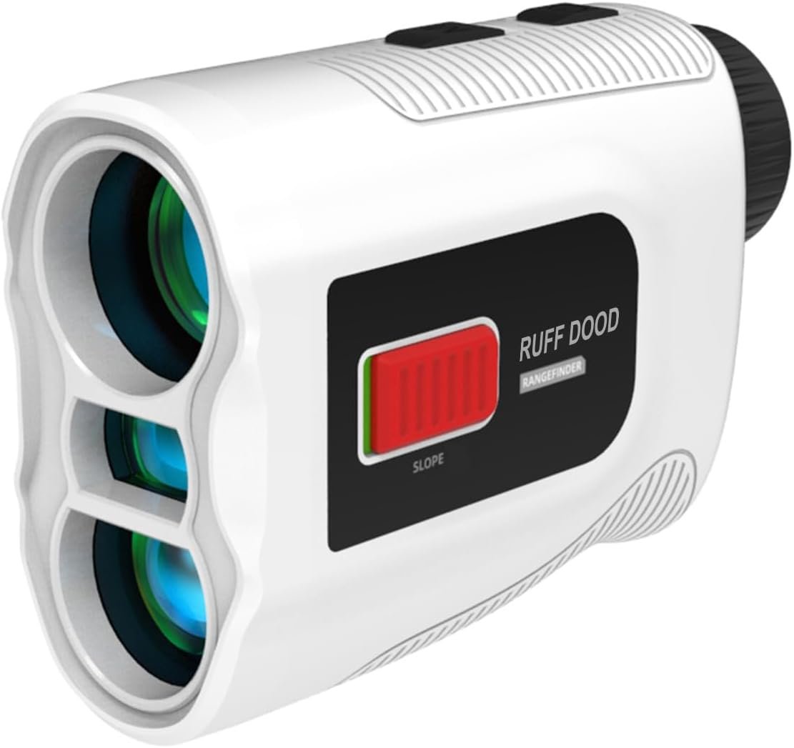Golf Rangefinder with Slope, 1000 Yard Laser Rangefinder, Flag Lock & Vibration, Magnetic Mount, USB-C Rechargeable Golf Range Finder for Accurate Distance Measuring