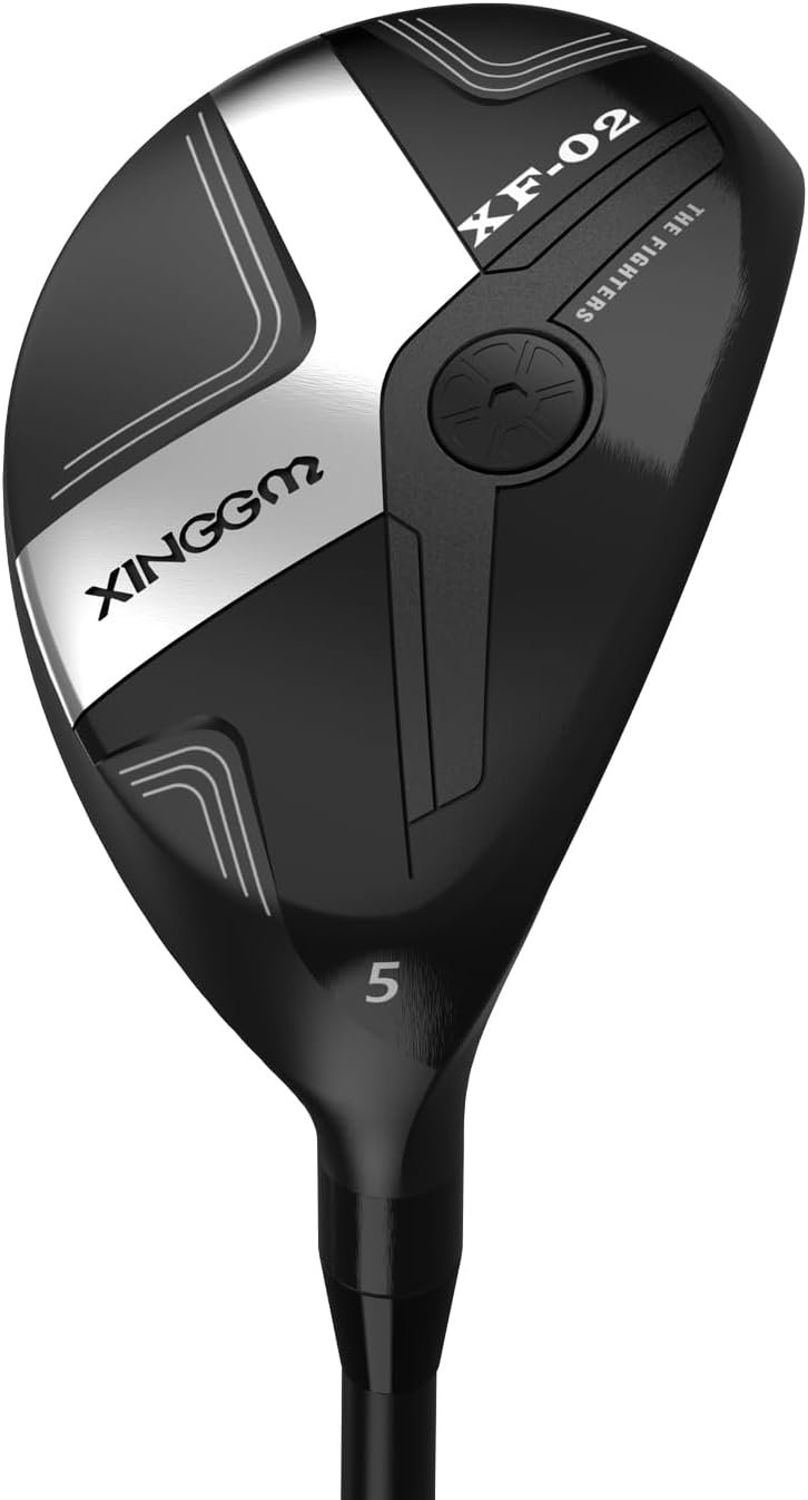 Hybrid Golf Clubs for Men,Premium Rescue 2,3,4,5,6,7,8,9,P Hybrid Golf Club & Utility Golf Clubs Easier Green Approaches and Precise Landing Control