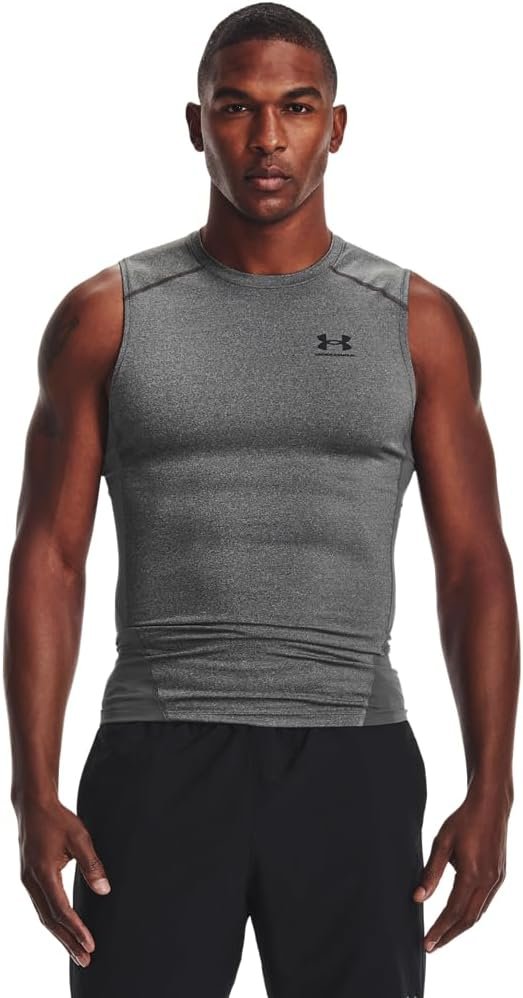 Under Armour Men’s HeatGear Compression Sleeveless T-Shirt