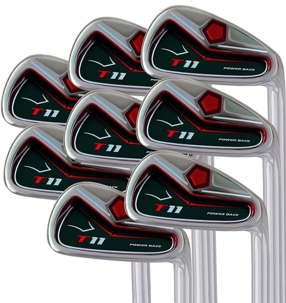 T11 Power Back Iron Set 4-SW Custom Made Golf Clubs Right Hand Regular R Flex Steel Shafts Men’s Standard Irons