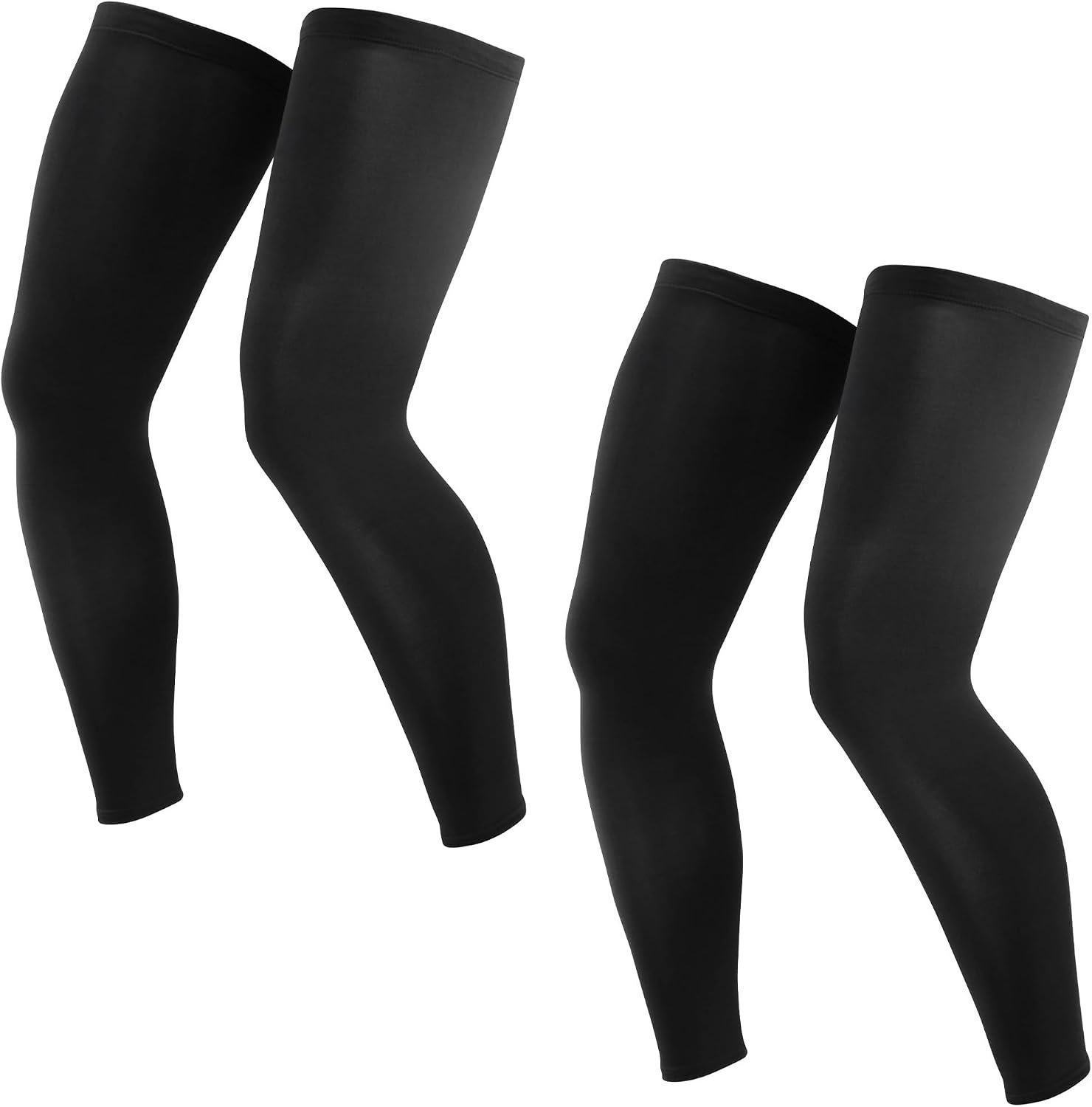 Tough Outdoors Leg Compression Sleeve – Leg Sleeves for Men & Women – Compression Calf Sleeves – Basketball Football Cycling