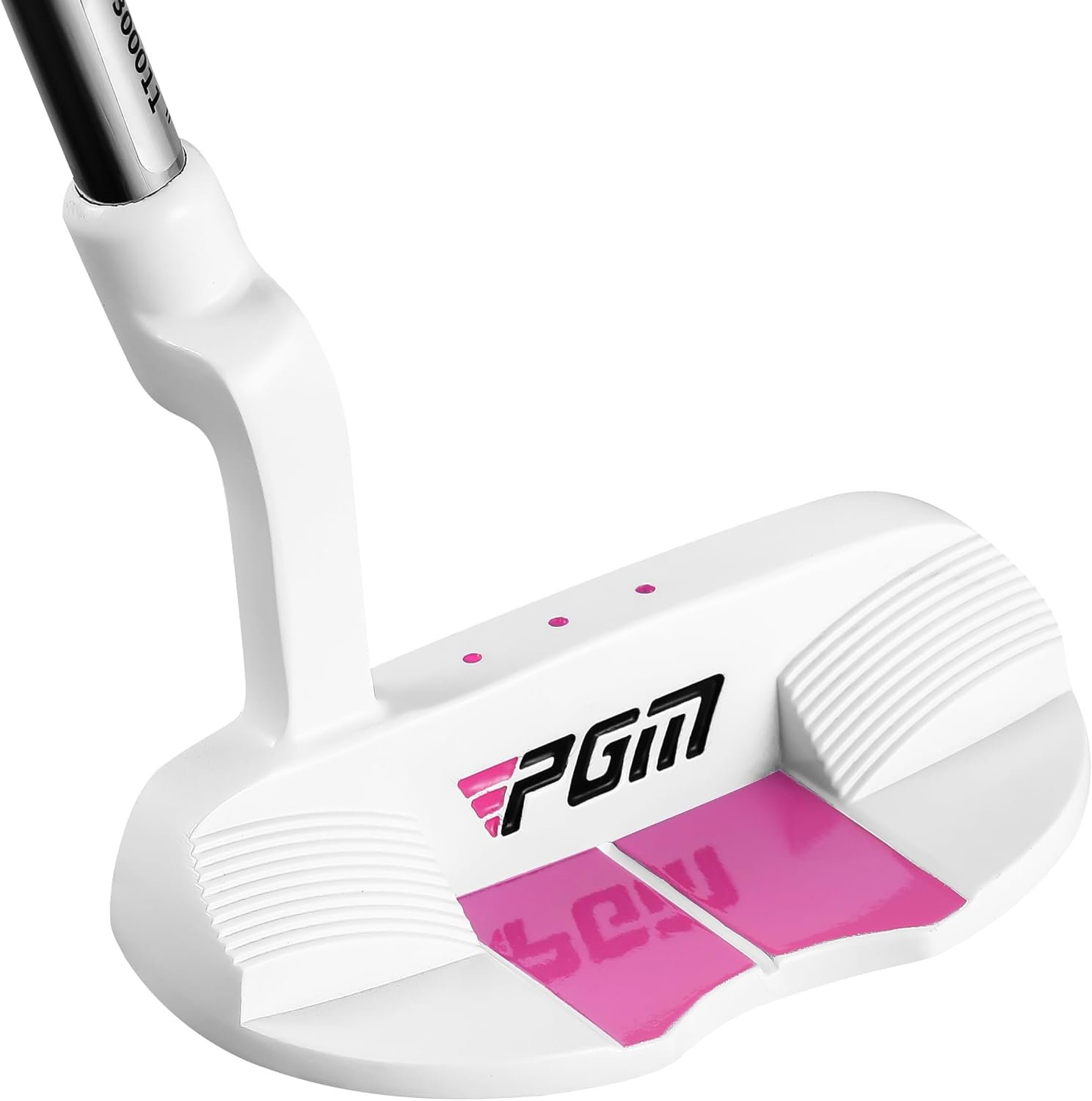 PGM Kids Junior Youth Putter Golf Club Right Handed with Alignment Line | Age 3-15 Soft Grip Stainless Steel Mallet Putter with Enhanced Control and High Forgiveness