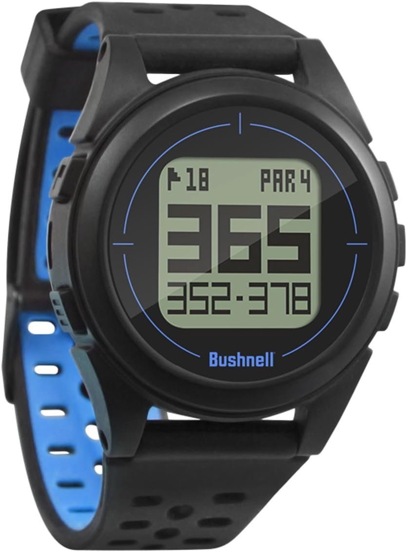 Bushnell 368850 iON2 Golf GPS Watch, Black/Blue