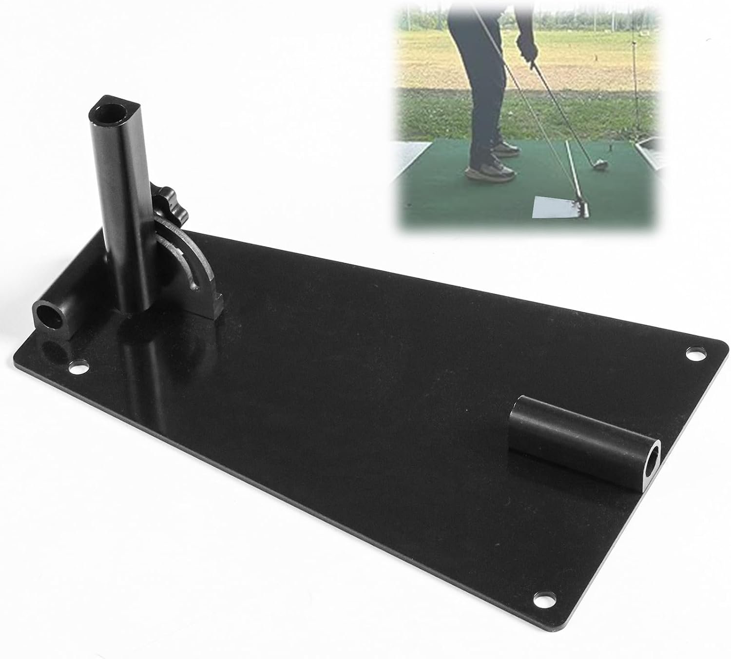 Amy Sport Golf Swing Plane Trainer with Durable Metal | Improves Swing Path, Alignment Helps Setup Accuracy, Builds Consistency Control, Durable Metal Construction