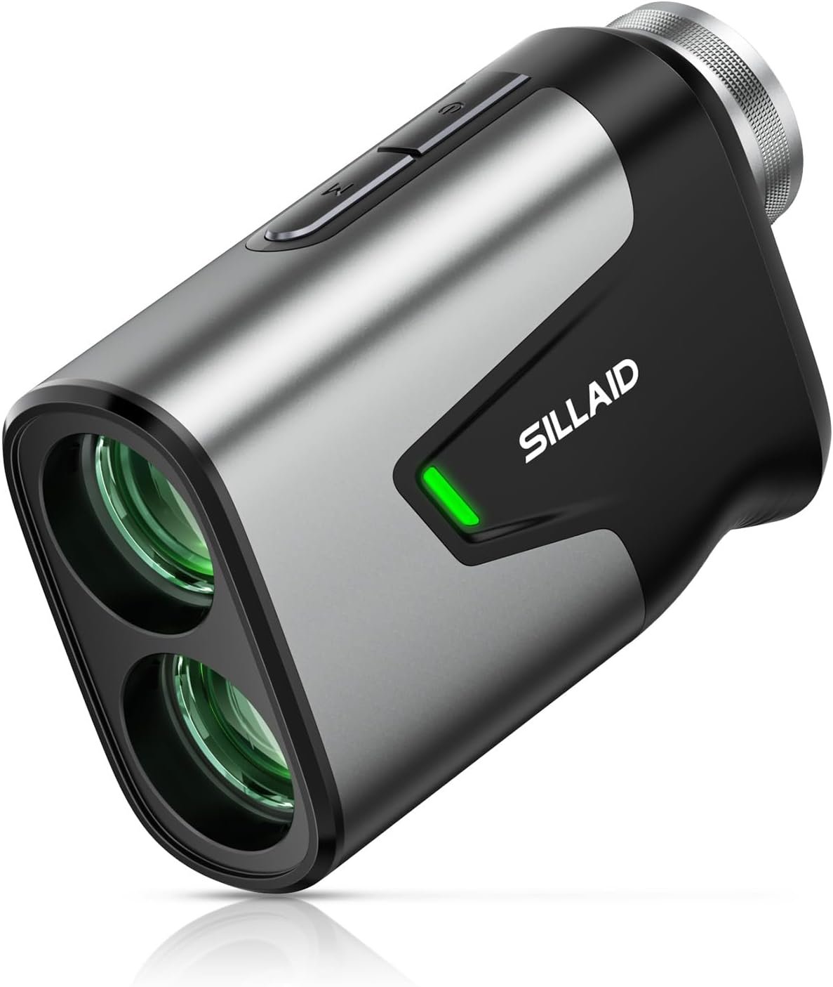 Golf Rangefinder with Slope, 1200 Yards Range Finder, 7X Magnification with Pin Lock Vibration, 23.5mm Ultra Lens, Magnetic, Rechargeable Laser Rangefinders, Tournament Legal