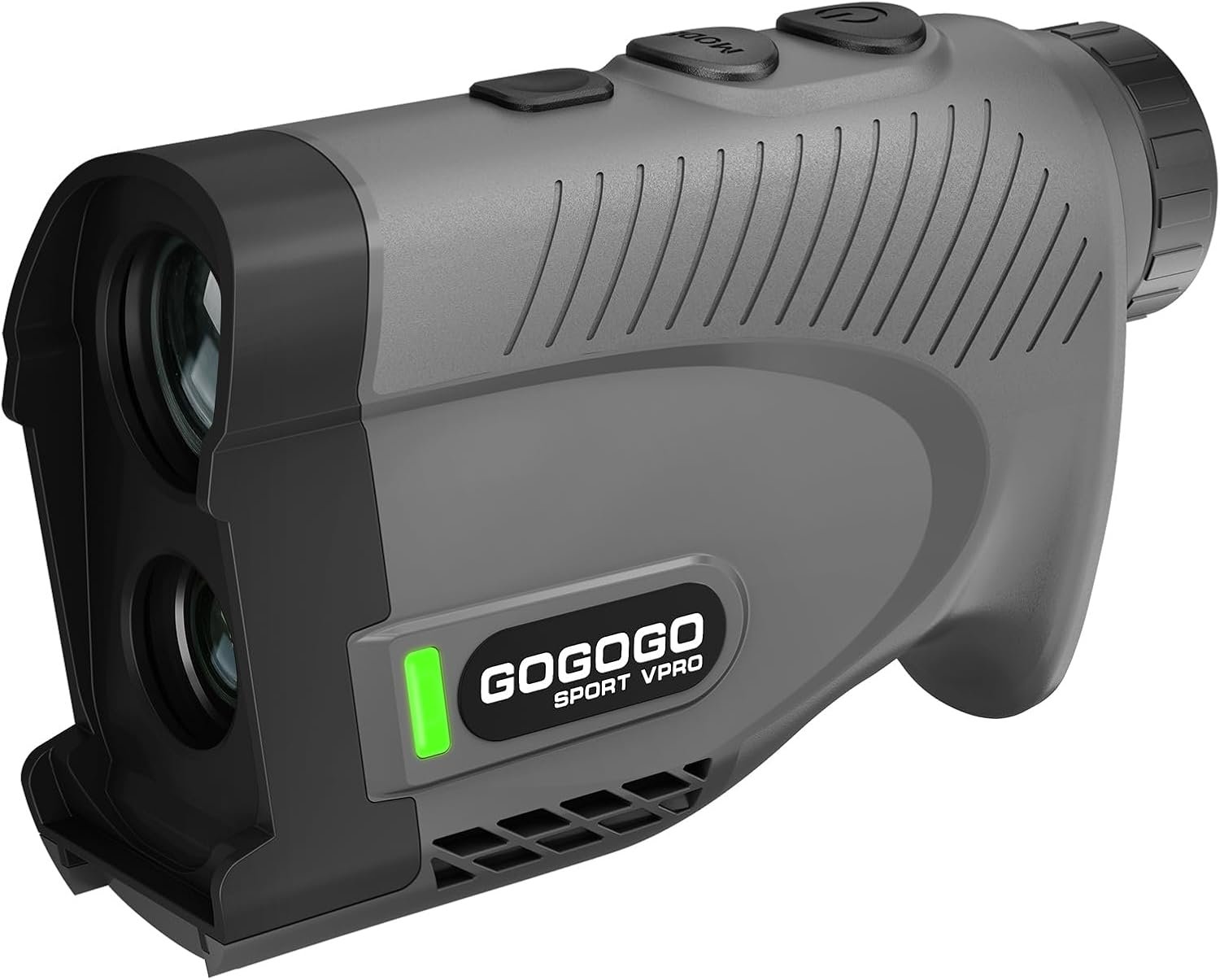 Gogogo Sport Vpro Magnetic Golf Rangefinder with Slope Switch, Red OLED | 1200/2500 Yards Range Finder Golfing with Flag-Lock & Vibration, Dual Power Sources, Ultra-Clear Optics, Gift for Golfer