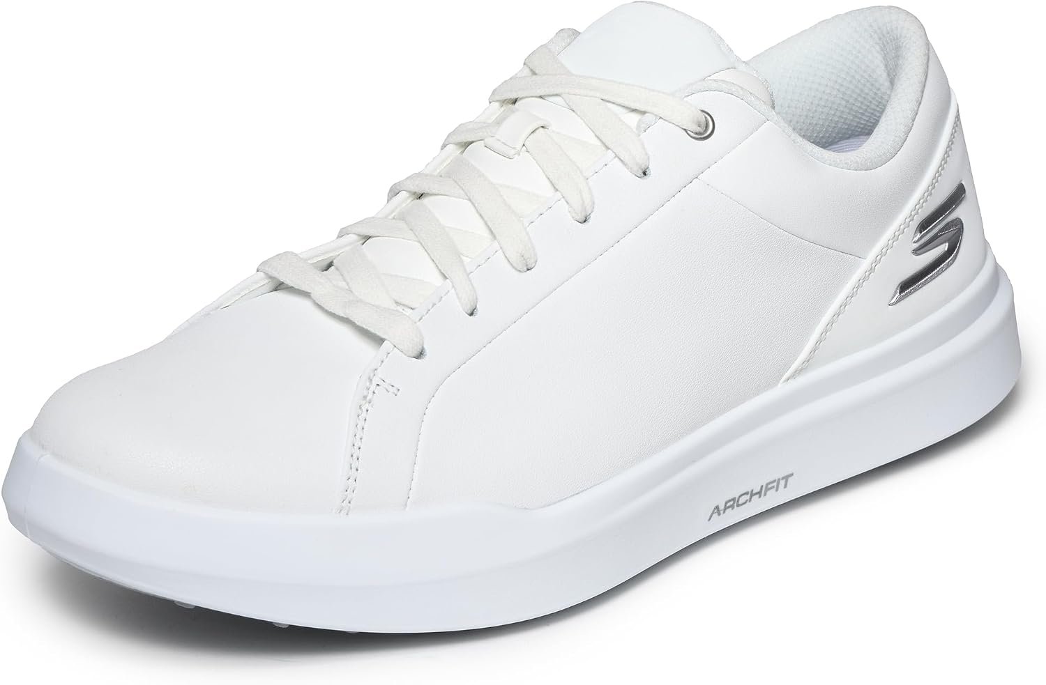 Skechers GO GOLF Drive 6 Relaxed Fit Spikeless Golf Shoe | Golf, Waterproof, Relaxed Fit, Arch Fit, Goodyear Rubber Outsole; Leather