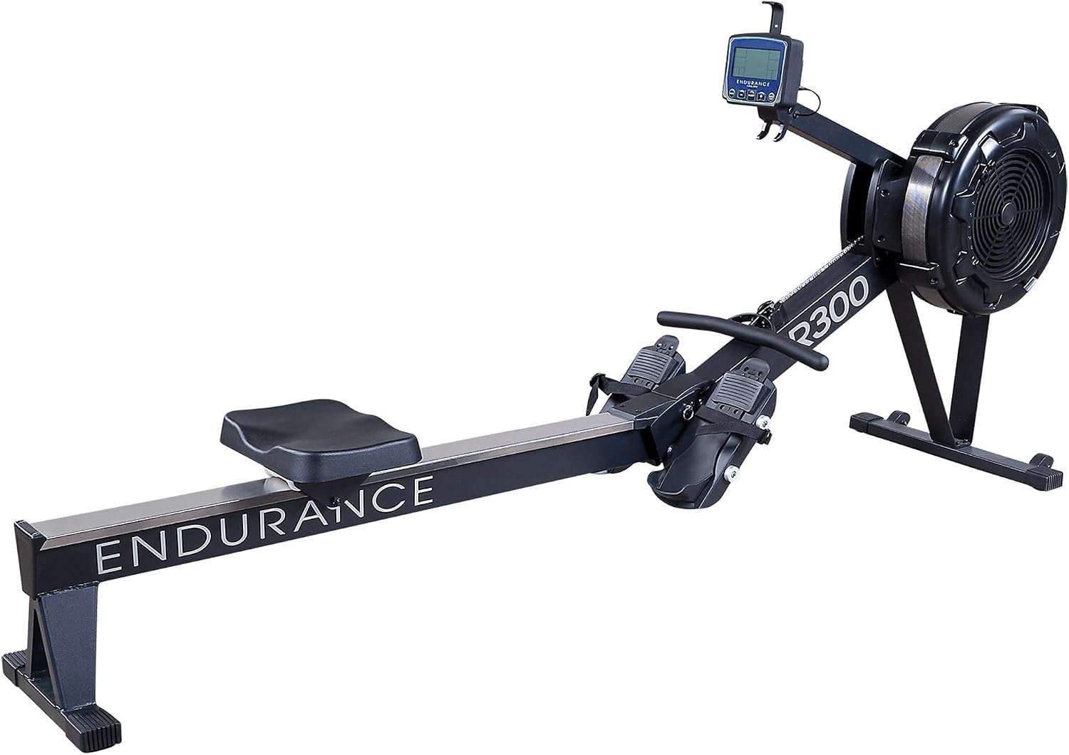 Body-Solid Endurance (R300) Air Resistance Indoor Rower – Cardio & Total Body Workout Machine with Self-Generating Power