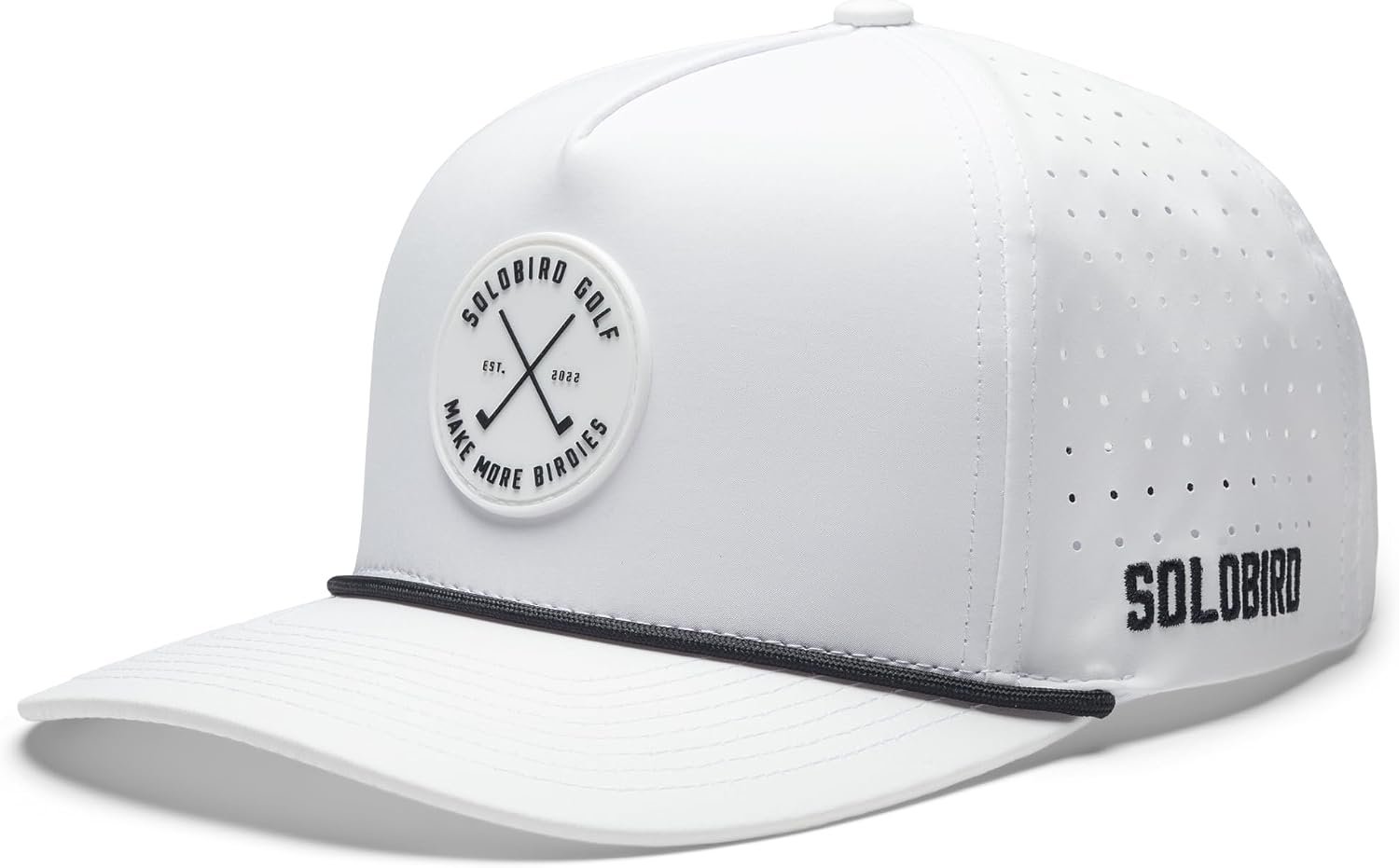 Golf Hat for Men – Golf Snapback – Fun Hat for Golfing – Rope Golf Hat for Men and Women – Make More Birdies
