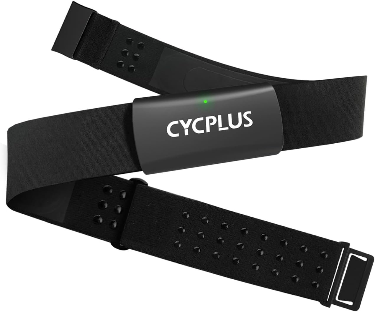 CYCPLUS Heart Rate Monitor Chest Strap H2Pro, Bluetooth ANT+ 500h Battery | ECG Algorithm for Precise Heart Rate Tracking, IPX7 Waterproof & Dustproof, Compatible with Strava and CYCPLUS Fit