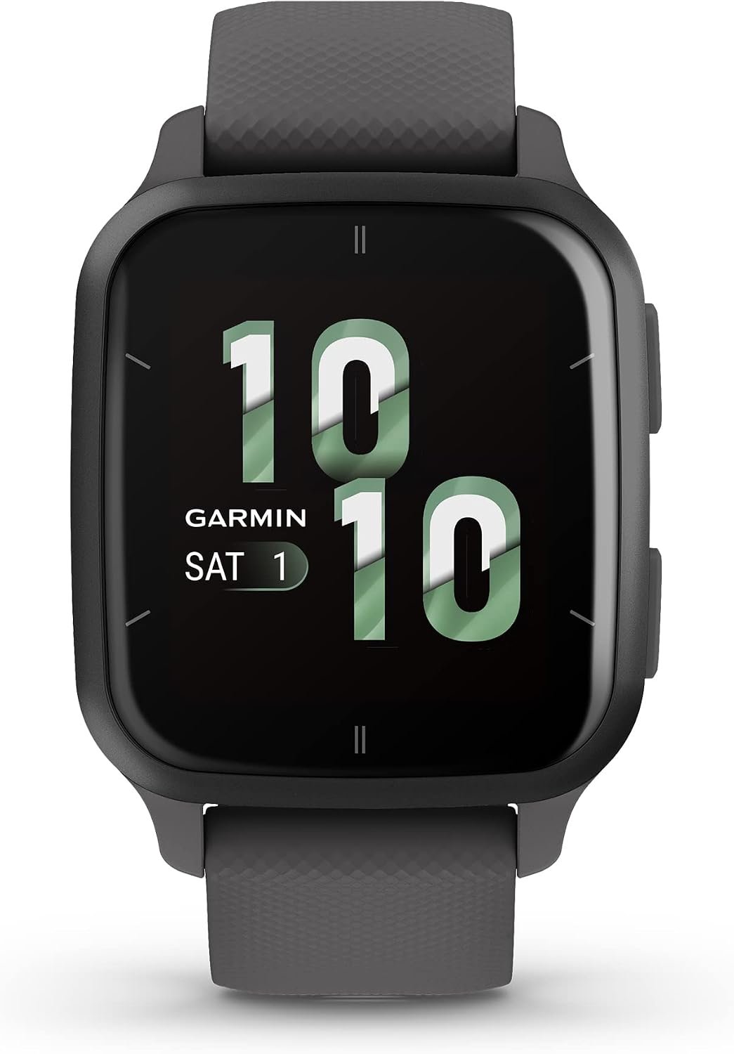 Garmin Venu® Sq 2 GPS Smartwatch, Slate/Shadow Gray | 1.41in Amoled Display, Wrist Hr and SPO2, Sleep and Body Battery, Up to 11-Day Battery, 5 Atm Water-Rated