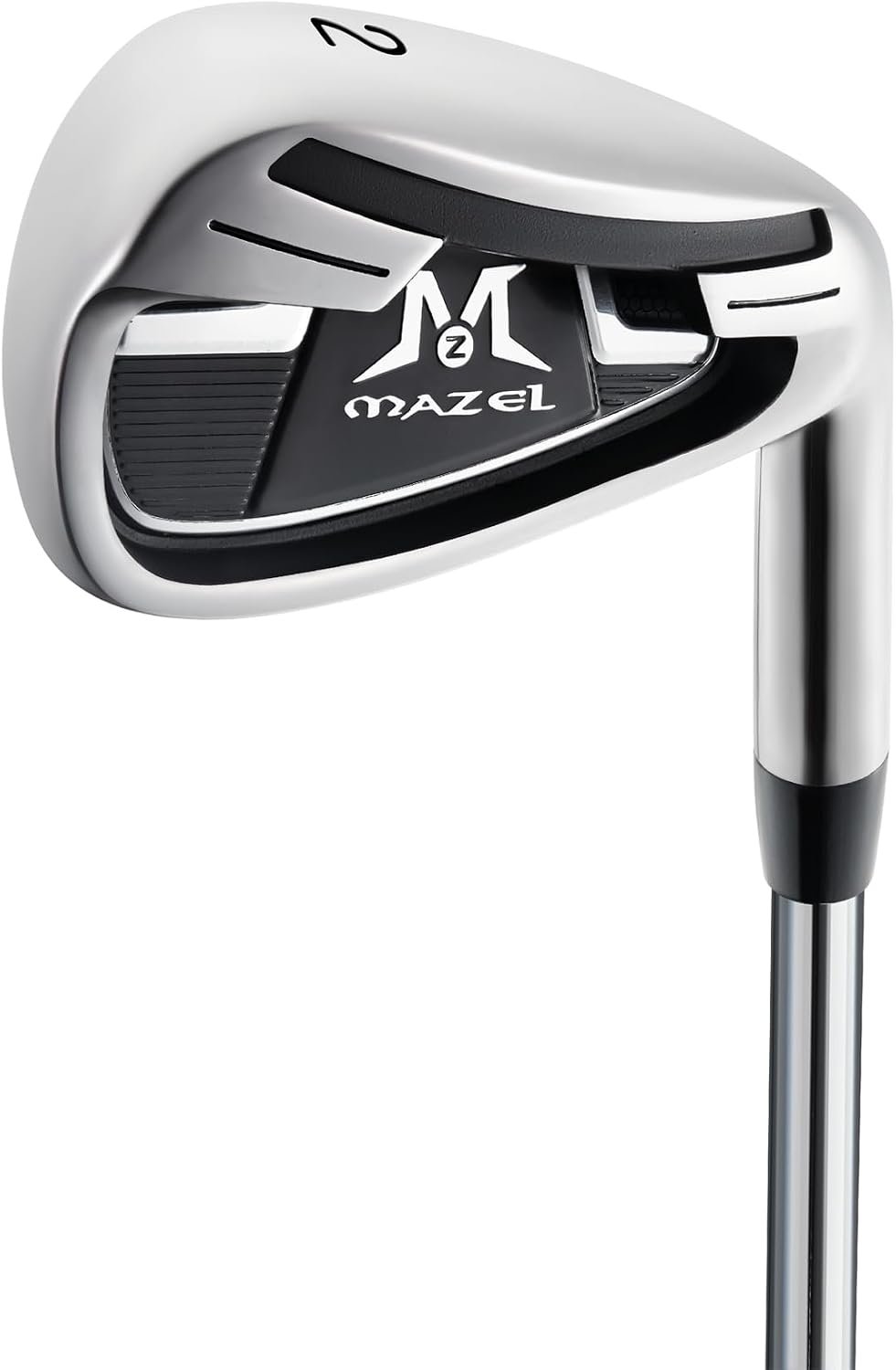 MAZEL Golf Individual Iron 1,2,3,4,5,6,7,8,9, Golf Iron with Steel Shafts for Right Handed Golfers