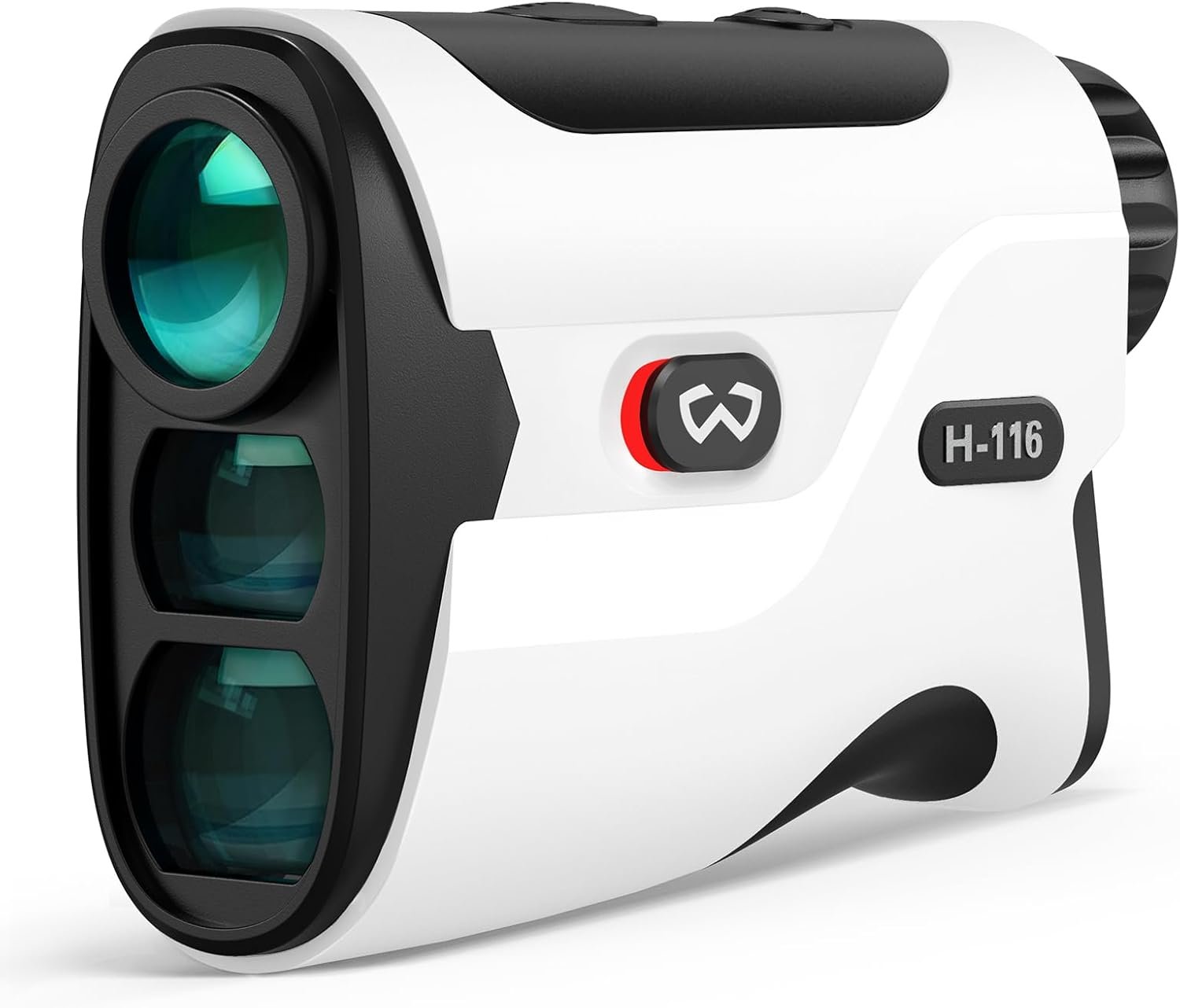 WOSPORTS Golf Rangefinder with Slope – 1200/1500 Yards Range Finder Golf with Magnetic Strap, Flag Pole Locking Vibration, 6X Magnification
