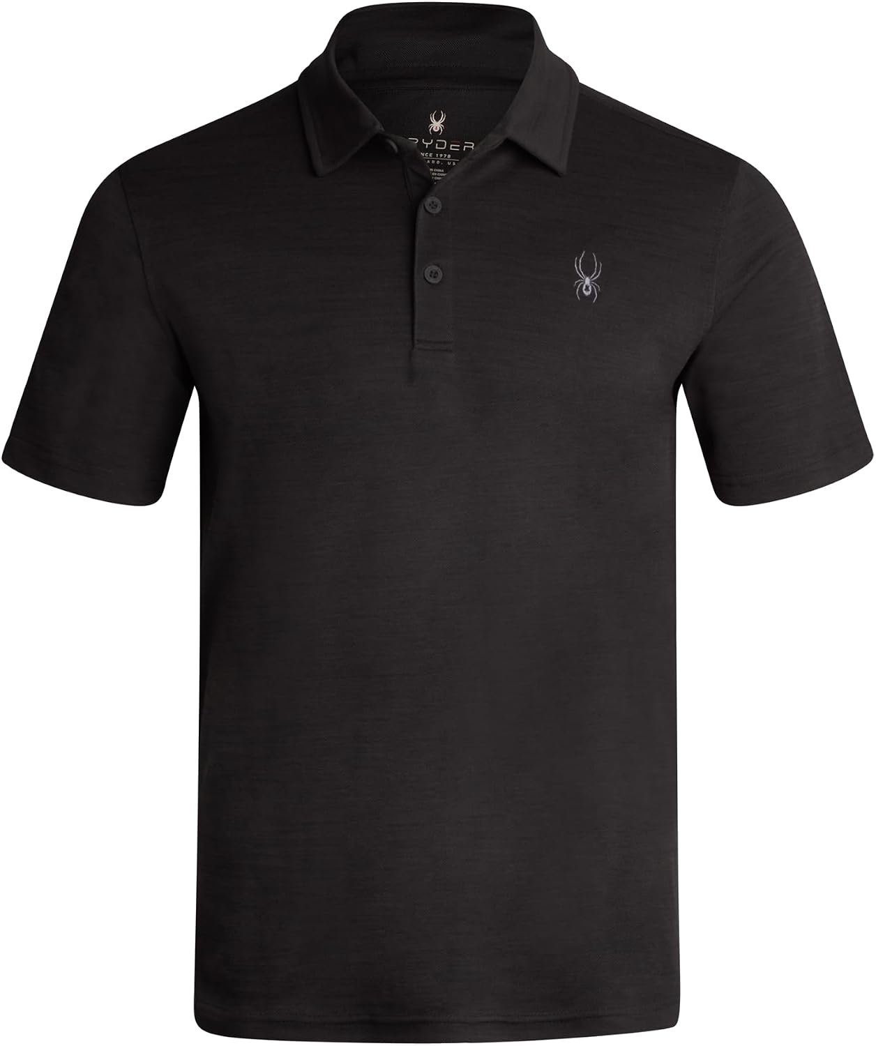Spyder Mens Golf Shirts – Moisture Wicking Lightweight Collared Performance | Short Sleeve, Athletic Performance, Lightweight Breathable Athletic Top, Comfortable Everyday Fit for the Course, Greens