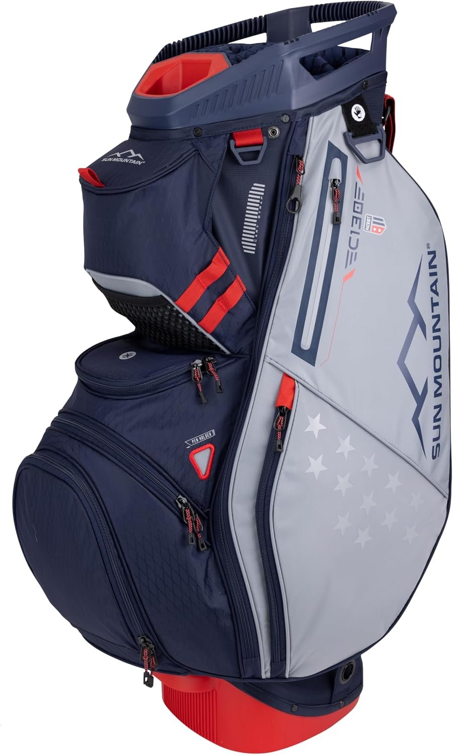 Sun Mountain Men’s C130 Lightweight Cart Golf Bag, 14-Way Top, 2025 Model