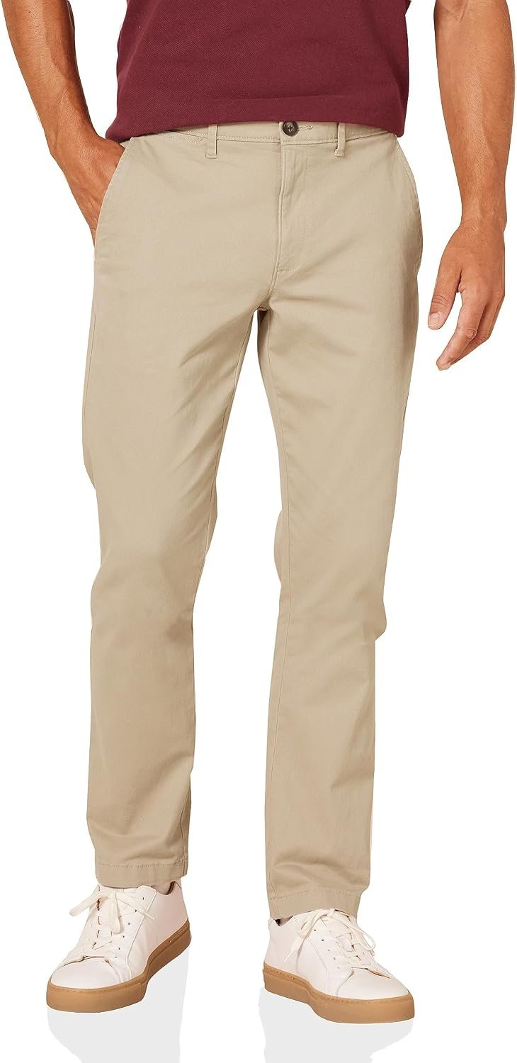 Amazon Essentials Men’s Slim-Fit All-Day Stretch Casual Chino Pant