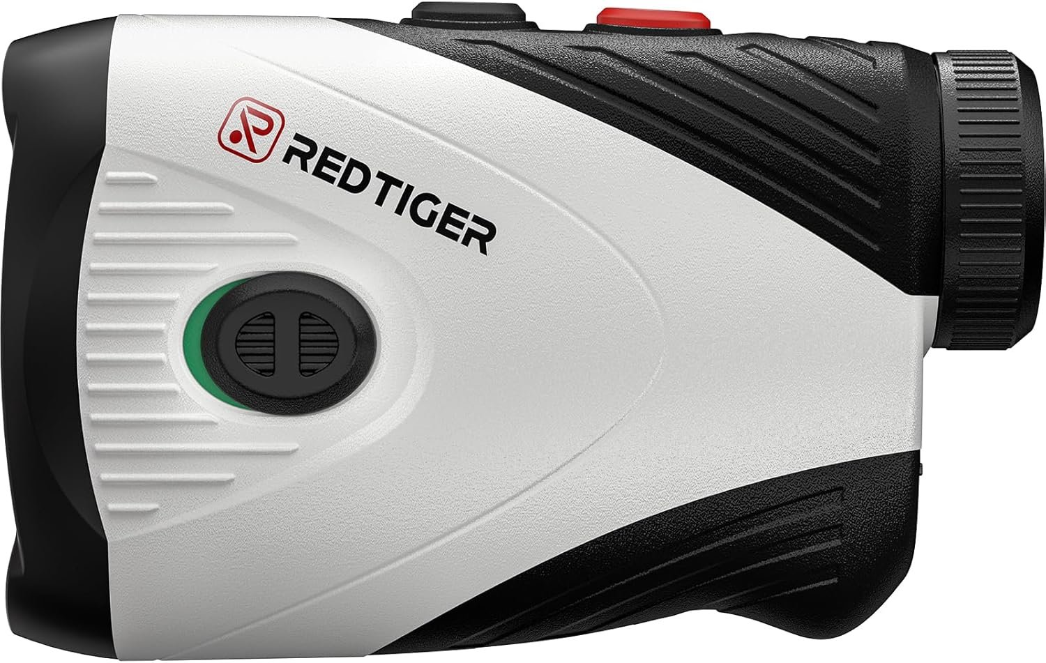 REDTIGER Golf Rangefinder with Slope On/Off,7X Magnification 1200 Yards | Flag Pole Lock with Vibration,IP54 Water Resistant,Rechargeable,Magnetic Suction，GolfVue Series 1,White