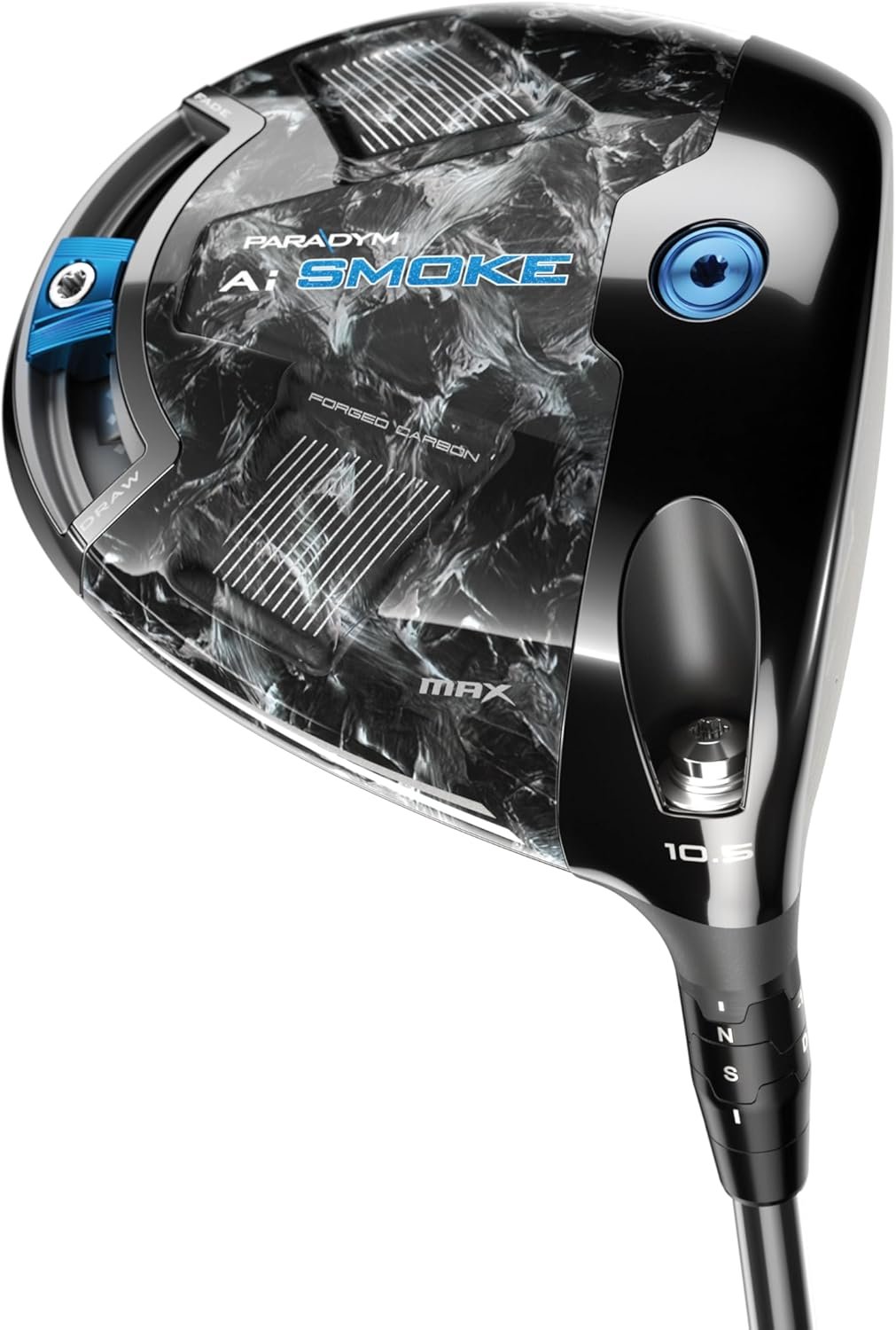 Callaway Golf Paradym AI Smoke Max Driver (Right,10.5 Degrees,50 Gram,Regular,Standard Rubber,Black)