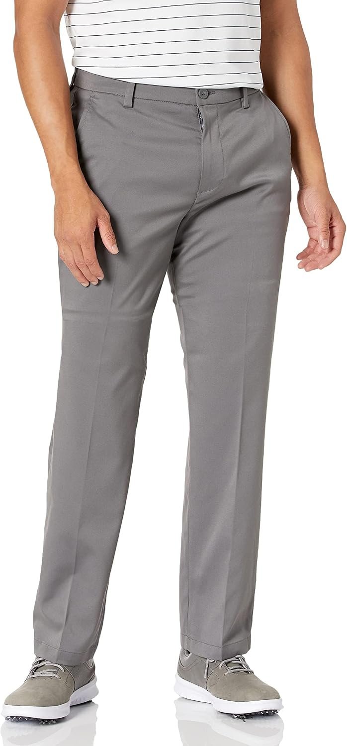 Amazon Essentials Men’s Classic-Fit Moisture-Wicking Stretch Golf Pants with Active Waistband (Available in Big & Tall)