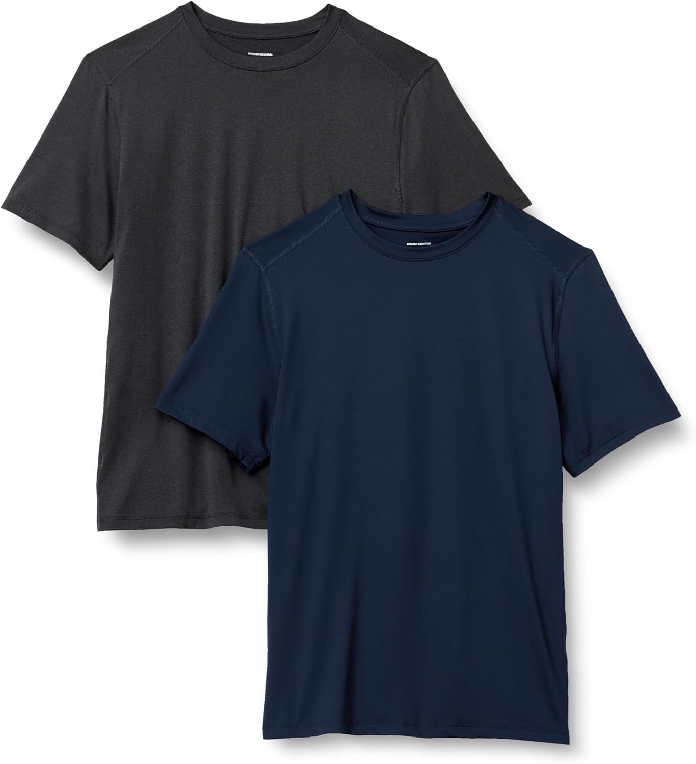 Amazon Essentials Men’s Active Quick Dry Moisture Wicking Tech Stretch Lightweight Short-Sleeve T-Shirt