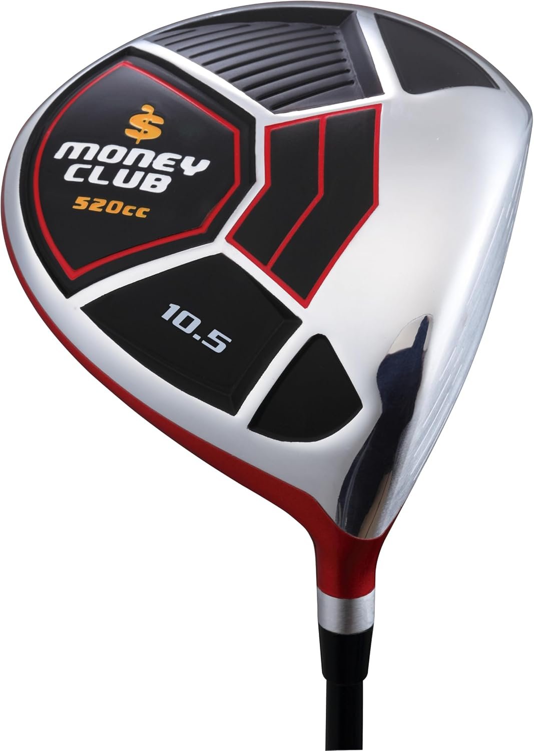 Men’s Money Club High Launch 520cc 10.5° Golf Driver. Right Handed Premium Ultra Forgiving Regular Flex Graphite Shaft with Tour Velvet Grip