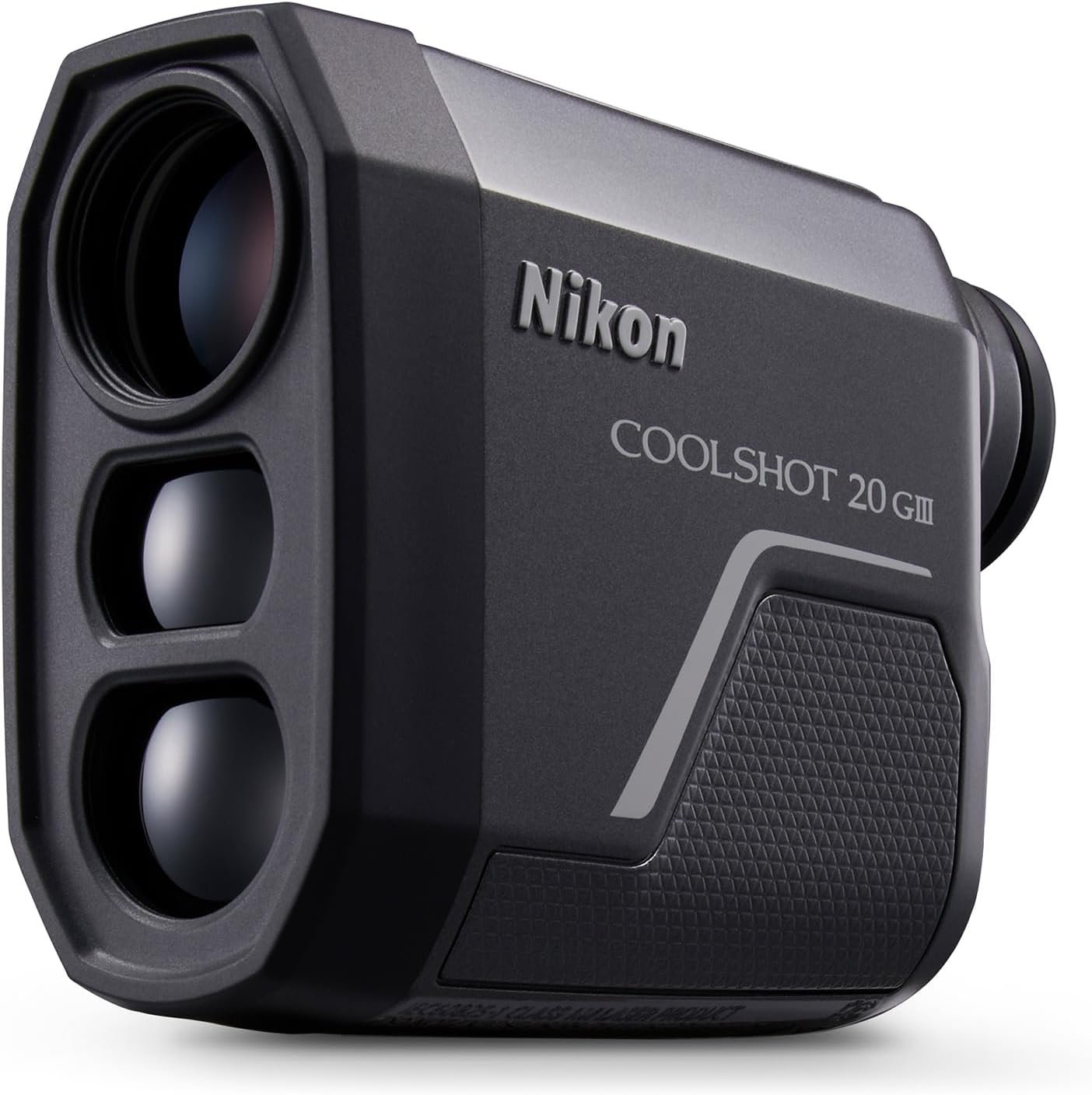 Nikon COOLSHOT Golf Laser Rangefinder – 20i GIII/20 GIII | 6×20 Optics, 800-Yard Range, Rainproof Design, Lightweight, Compact Rangefinder with Slope Compensation, Locked On Quake