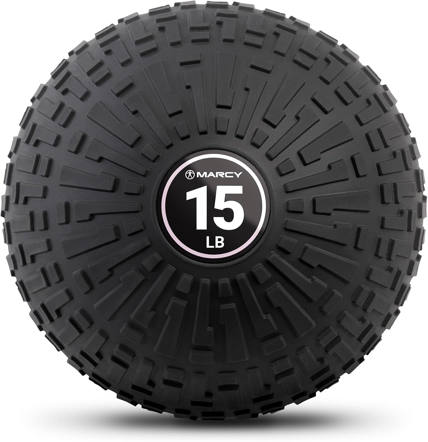 Marcy Slam Ball, 10–50 lbs Dead Weight, Non-Bounce, Sand-Filled Medicine Ball with Durable PVC Shell & Textured Grip for Slams, Tosses, Core & Full Body Training