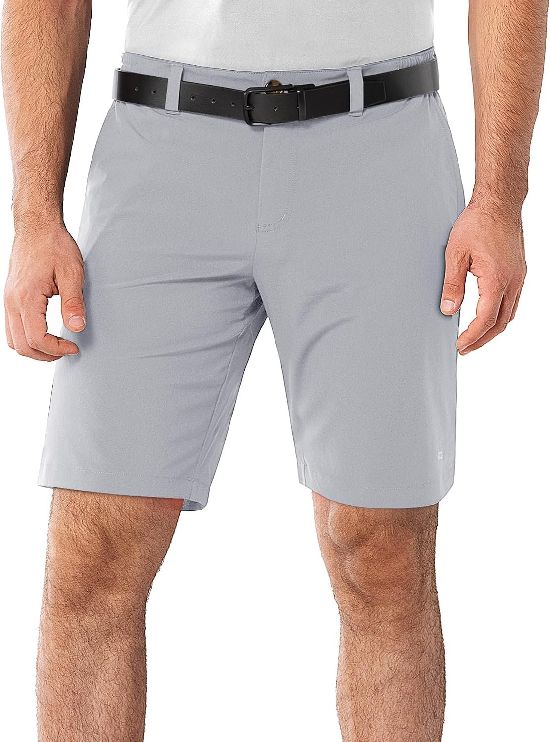 33,000ft Men’s Golf Shorts 9″ Dry Fit Stretch Golf Short UPF 50+ Lightweight Flat Front Golf Shorts with Pockets