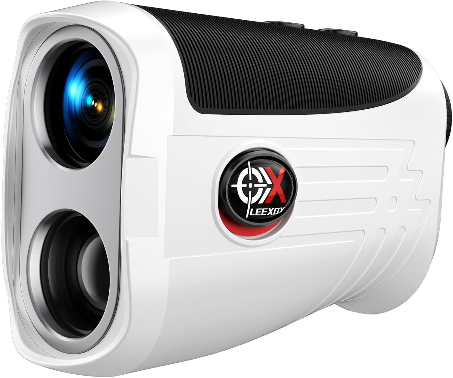 Golf Rangefinder with Slope Switch, 1200 Yards Rechargeable Range Finder for Golf, 7X Magnification, Flag Lock Vibration, Magnetic Stripe, Tournament Legal