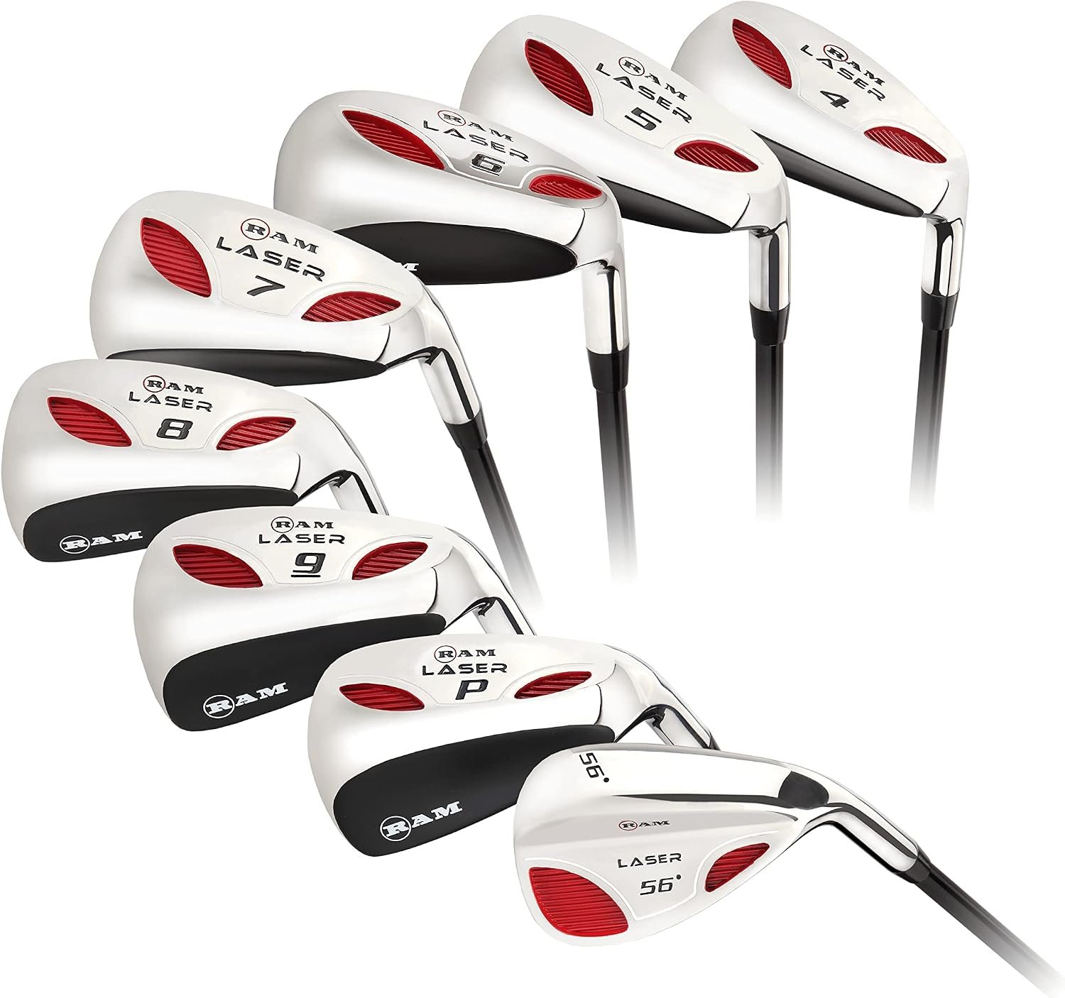Ram Golf Laser Hybrid Irons Set 4-SW (8 Clubs) – Mens Right Hand