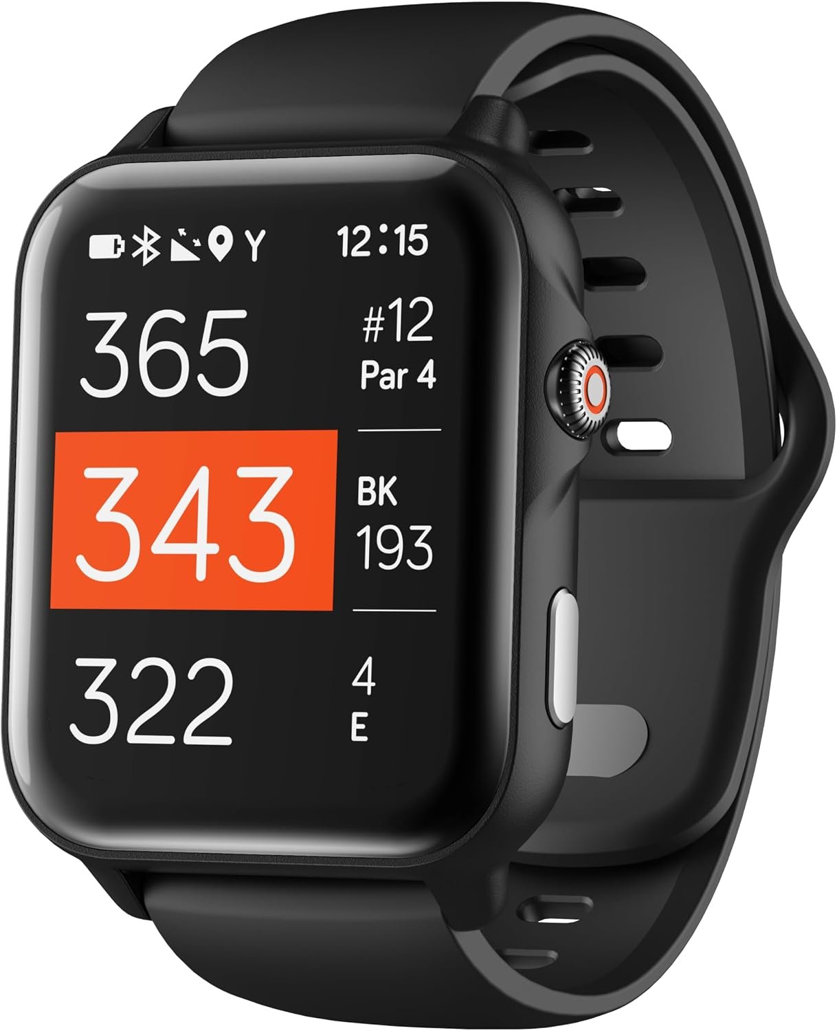 NAVO W1 Golf GPS Watch – Front, Middle & Back Distances, Hazard Tracking, No Subscription