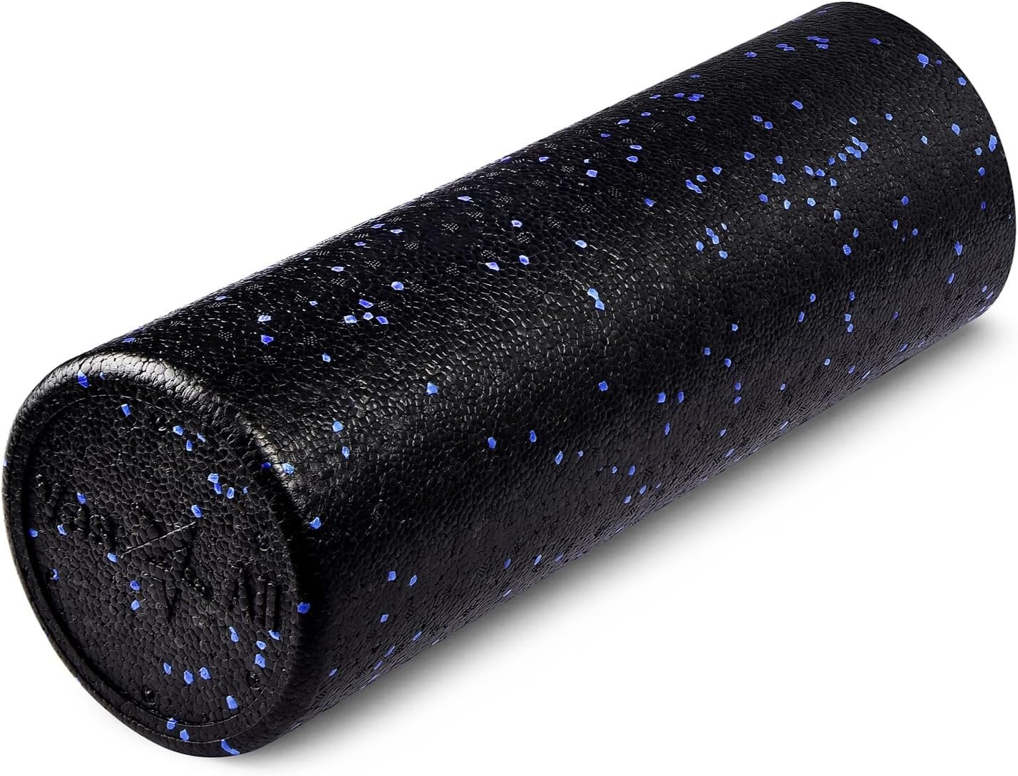 Yes4All High Density Foam Roller for Back, Variety of Sizes & Colors for Yoga, Pilates – Blue Speckled – 18 Inches
