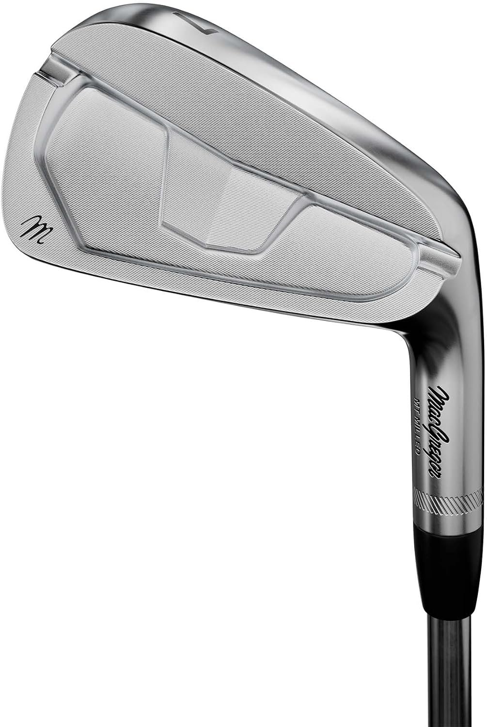 MacGregor MT Milled Golf Iron Clubs Set, Chrome Satin, Steel, Mens Right Hand