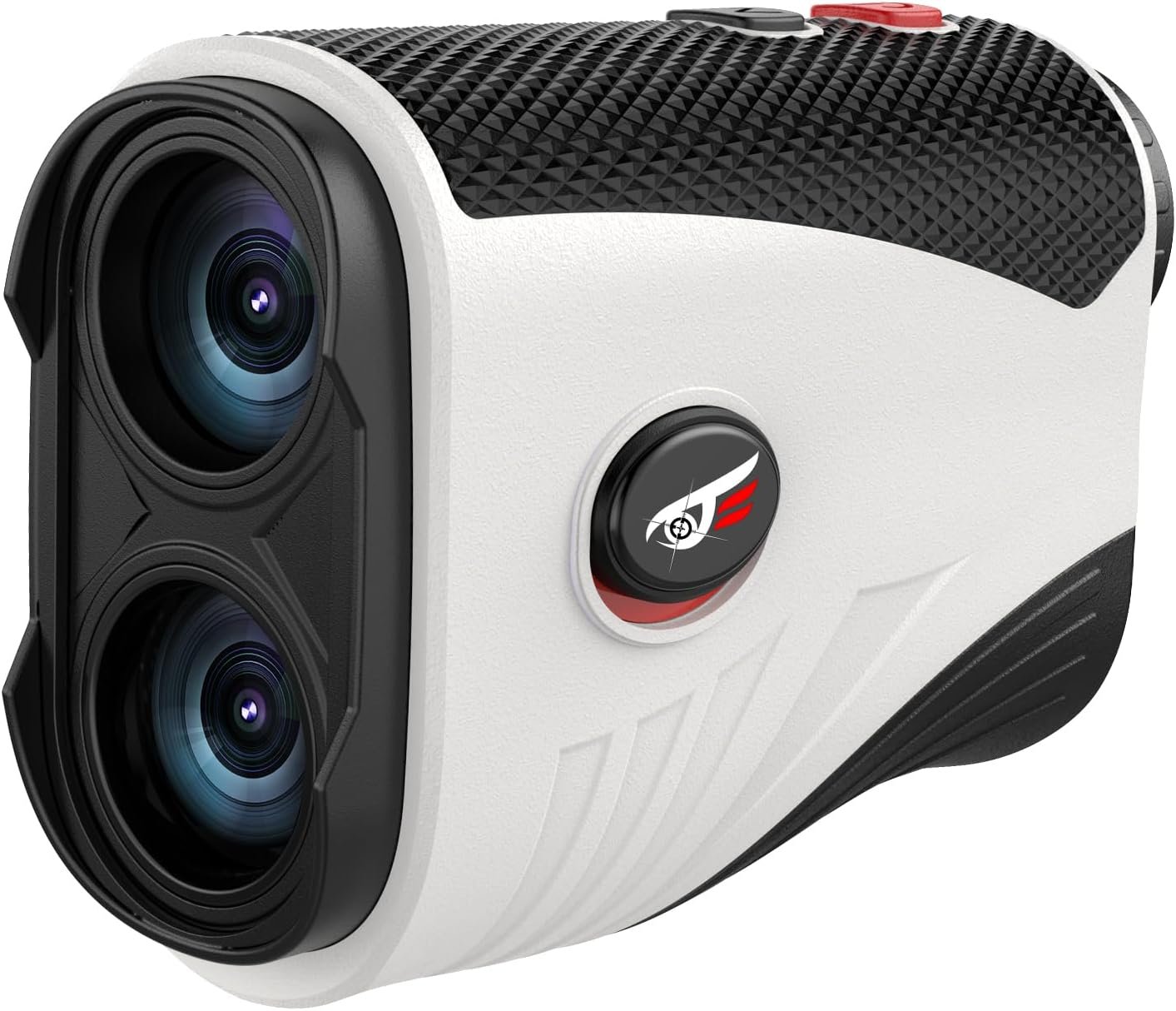 Golf Rangefinder with Slope – 1200 Yards Laser Range Finder with Flag Pole Locking Vibration, 7X Magnification rangefinder with Magnet Stripe