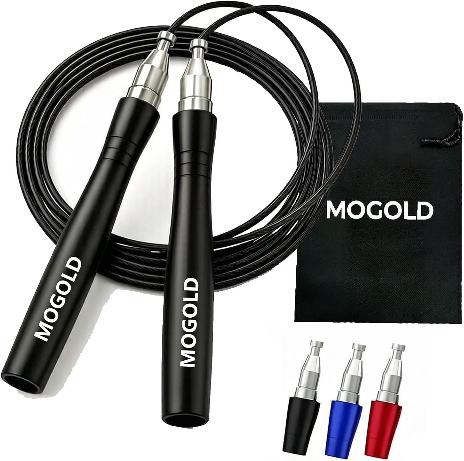 Speed Ropes Jump Rope For Men/Women-Tangle-Free-Self-Locking Screw-Free Design