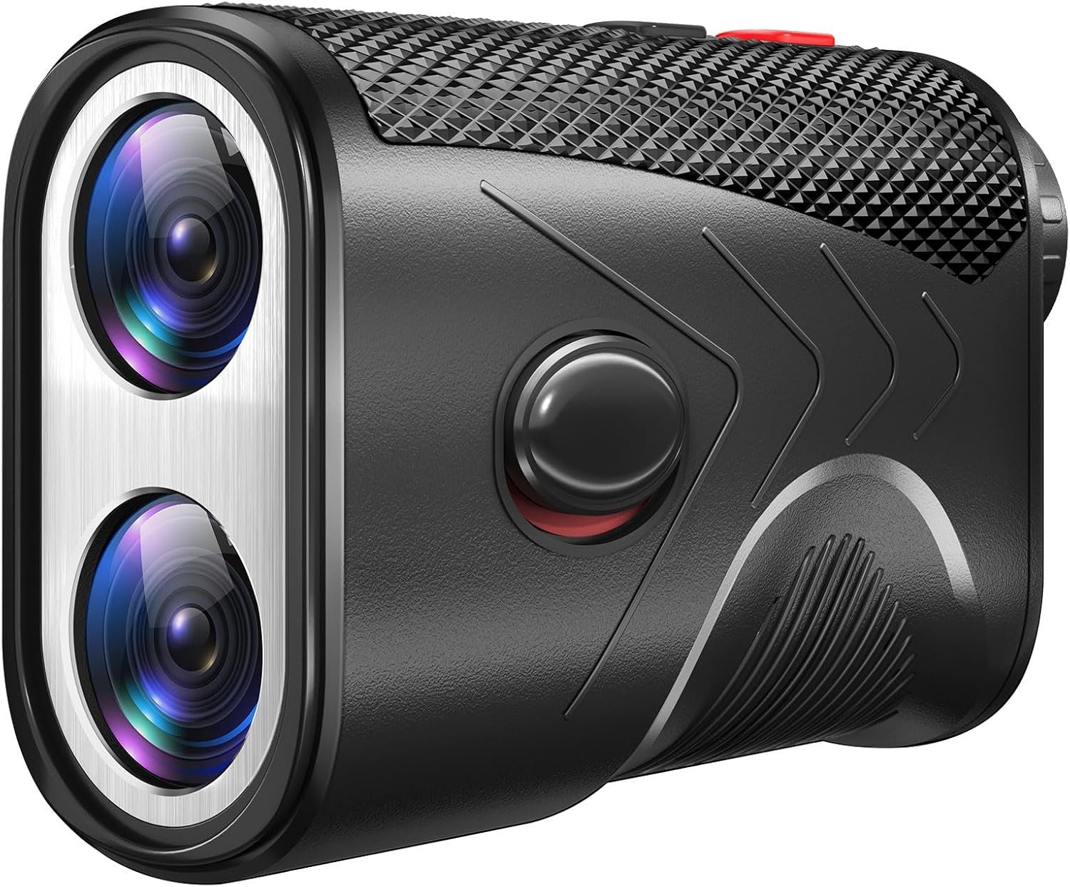Golf Rangefinder with Slope, 1200 Yards Range Finder Golf, 7X Magnification Laser Rangefinder with Flag Pole Locking Vibration, Rechargeable Range Finder with Magnet Stripe, Golf Accessories for Men