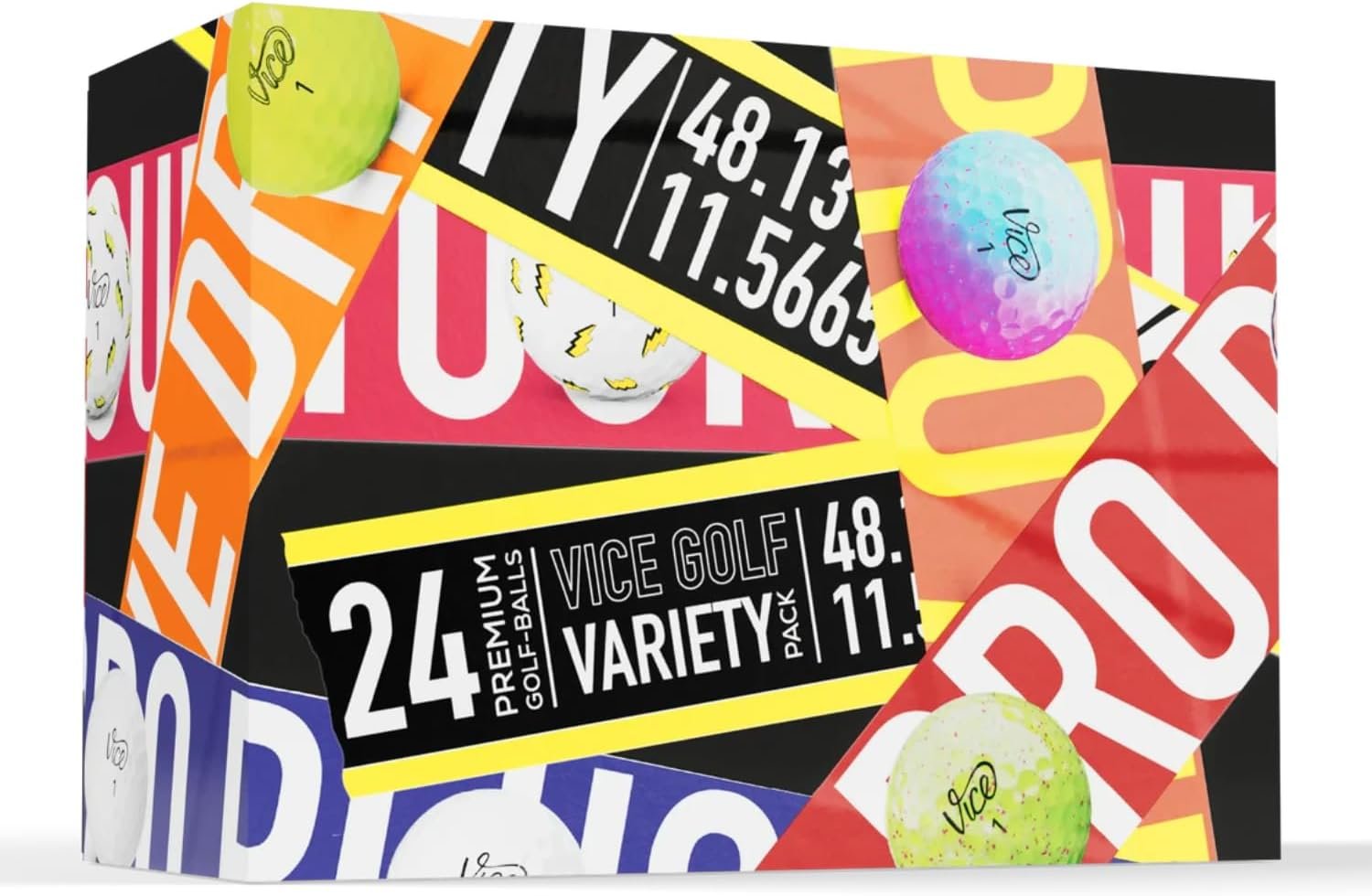 Vice Variety Golf Ball Gift Pack (24 Balls)