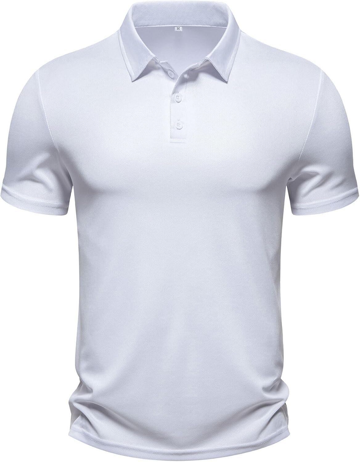 Men’s Performance Golf Polo Shirt Moisture Wicking Quick Dry Short Sleeve Polo Shirts for Men Casual Activewear