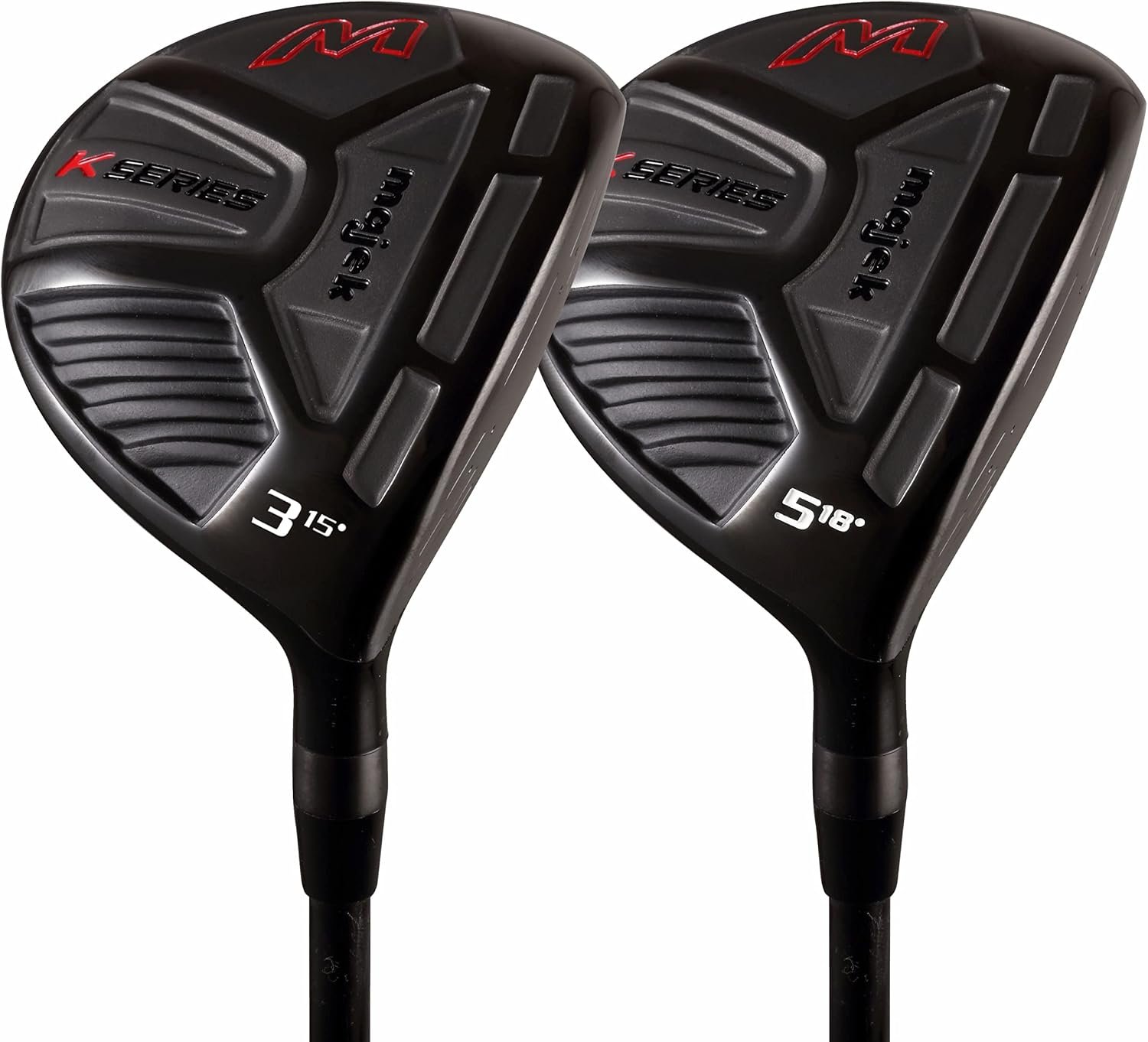 Men’s Majek K-Series Fairway 3 5 Wood Set Golf Clubs, Right Handed Ultra Forgiving Regular Flex Graphite Shaft
