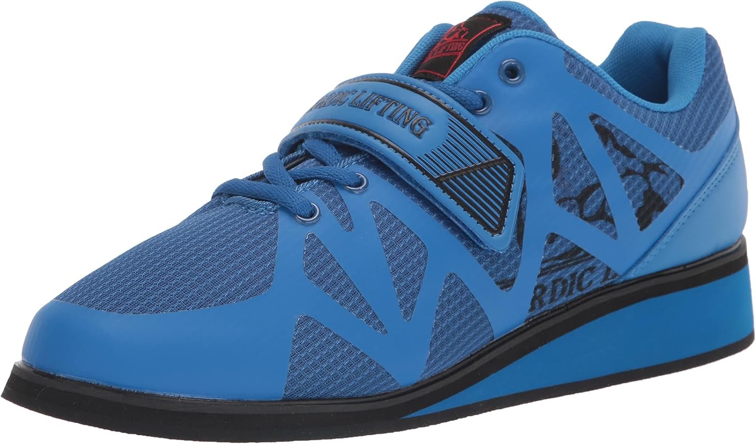 Nordic Lifting MEGIN Deadlift Shoes – Elevated Heel Gym Footwear for Powerlifting, Weightlifting & Strength Training – Non-Slip Sole Lifting Shoes for Men