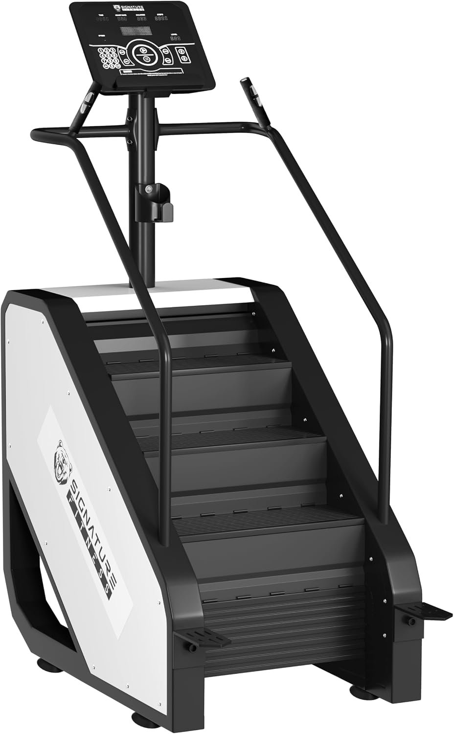 Signature Fitness Continuous Climber Commercial Grade Stair Stepping Machine for Cardio and Lower Body Workouts