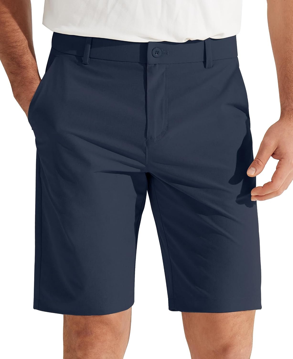 Libin Men’s Golf Shorts 7″/9″ Casual Flat Front Hybrid Dress Shorts | 4 Pockets, Lightweight, Quick Dry, Water Resistant, Stretch, Breathable, Comfort