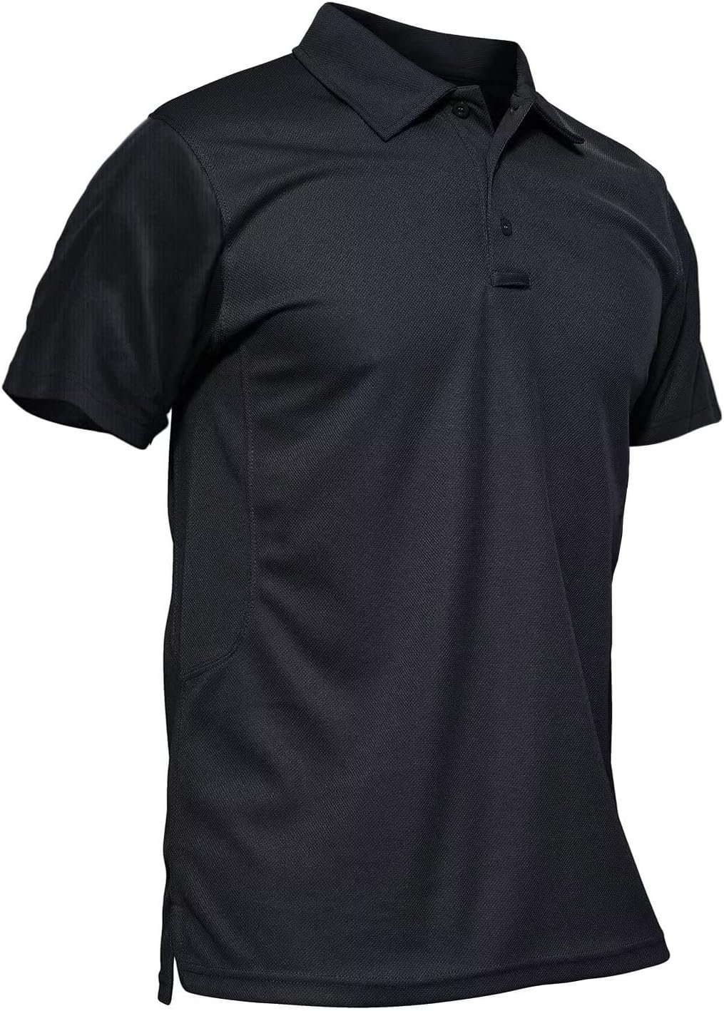 MAGCOMSEN Men’s Polo Shirt Quick Dry Performance Short Sleeve Tactical Shirts Pique Jersey Golf Shirt