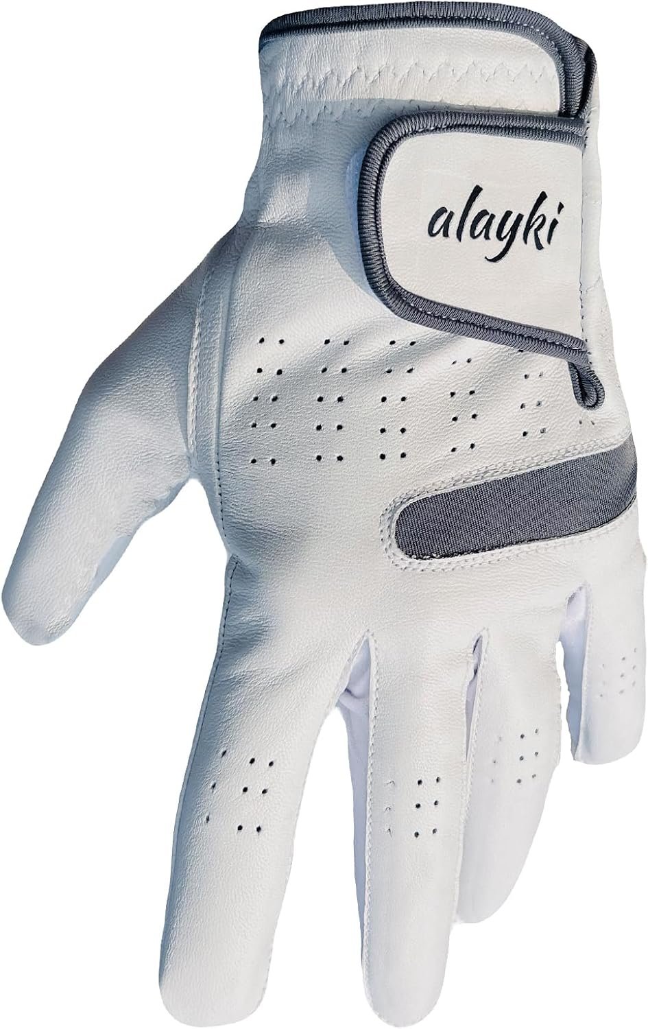 Premium Golf Glove for Left Hand – 100% Natural Sheep Leather – Superior Grip & Comfort – Lightweight, Breathable, Durable – Ideal for Golfers of All Levels – Flexible Fit for Men & Women