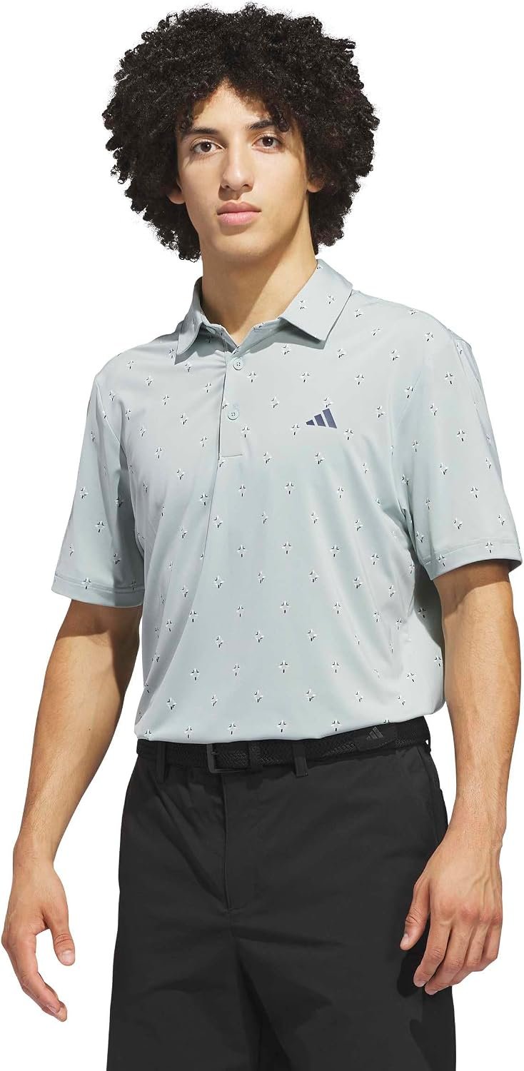 adidas Men’s Ultimate365 Essence Print Climacool Polo Shirt