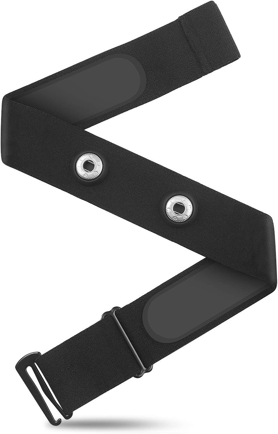 COOSPO Heart Rate Monitor Replacement Chest Strap,Replacement Heart Rate Monitor Soft Strap Compatible with Wahoo Tickr/Polar H7/Garmin HRM-Dual/moofit/XOSS/Power Labs/COOSPO